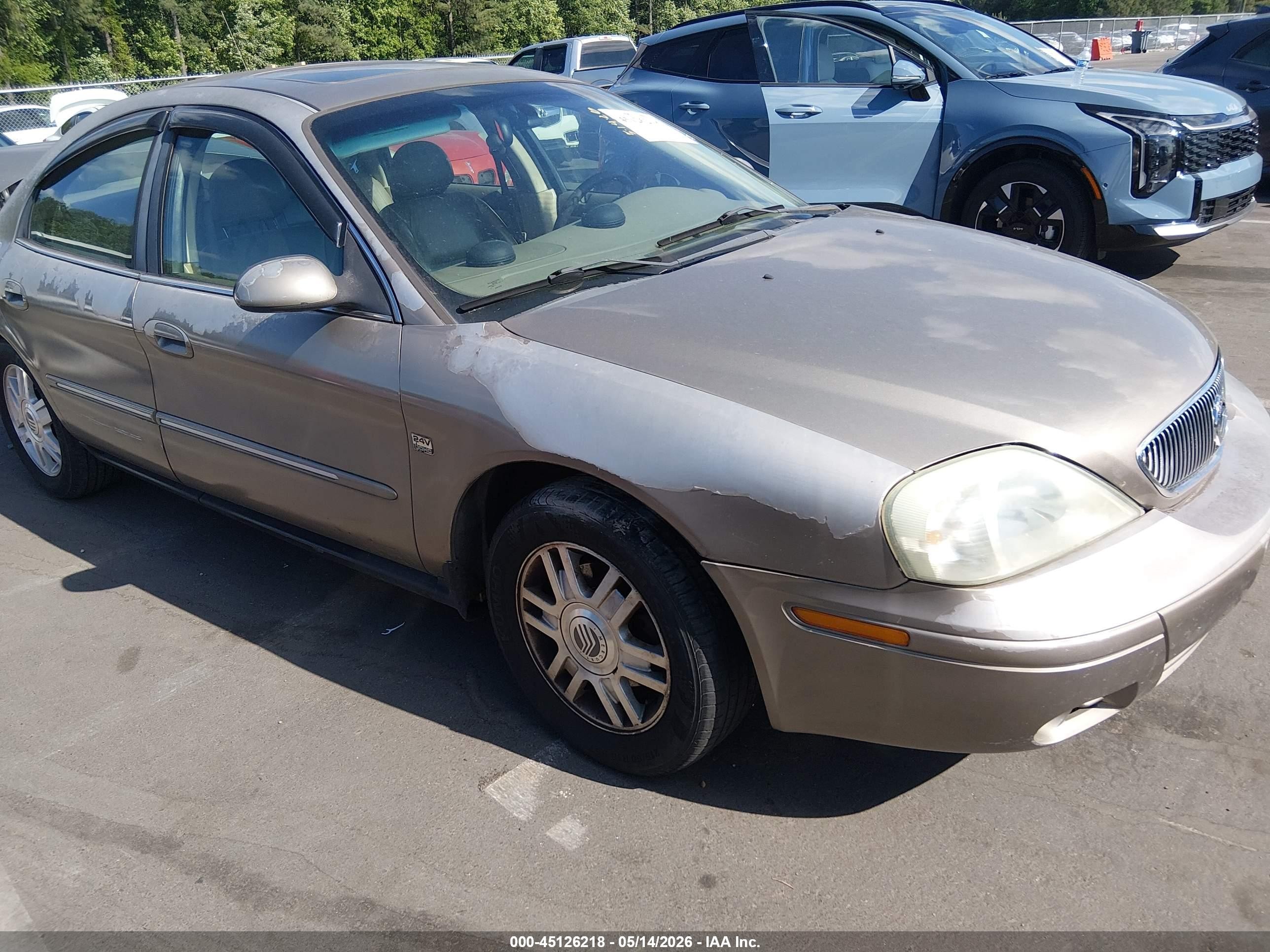 2004 Mercury Sable Ls Premium Beige vin: 1MEFM55S64G607683