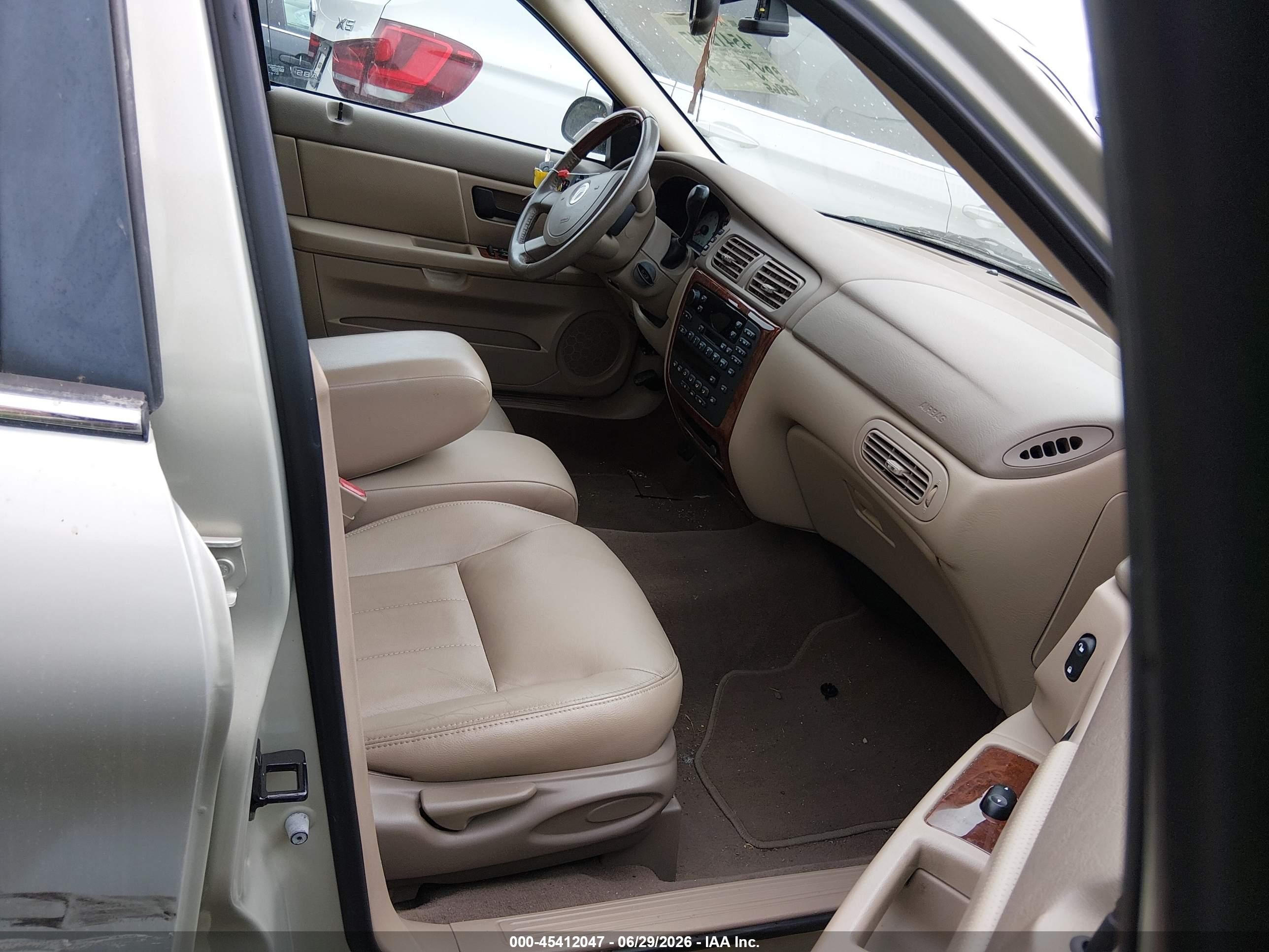 2005 Mercury Sable Ls Silver vin: 1MEFM55S65A602438