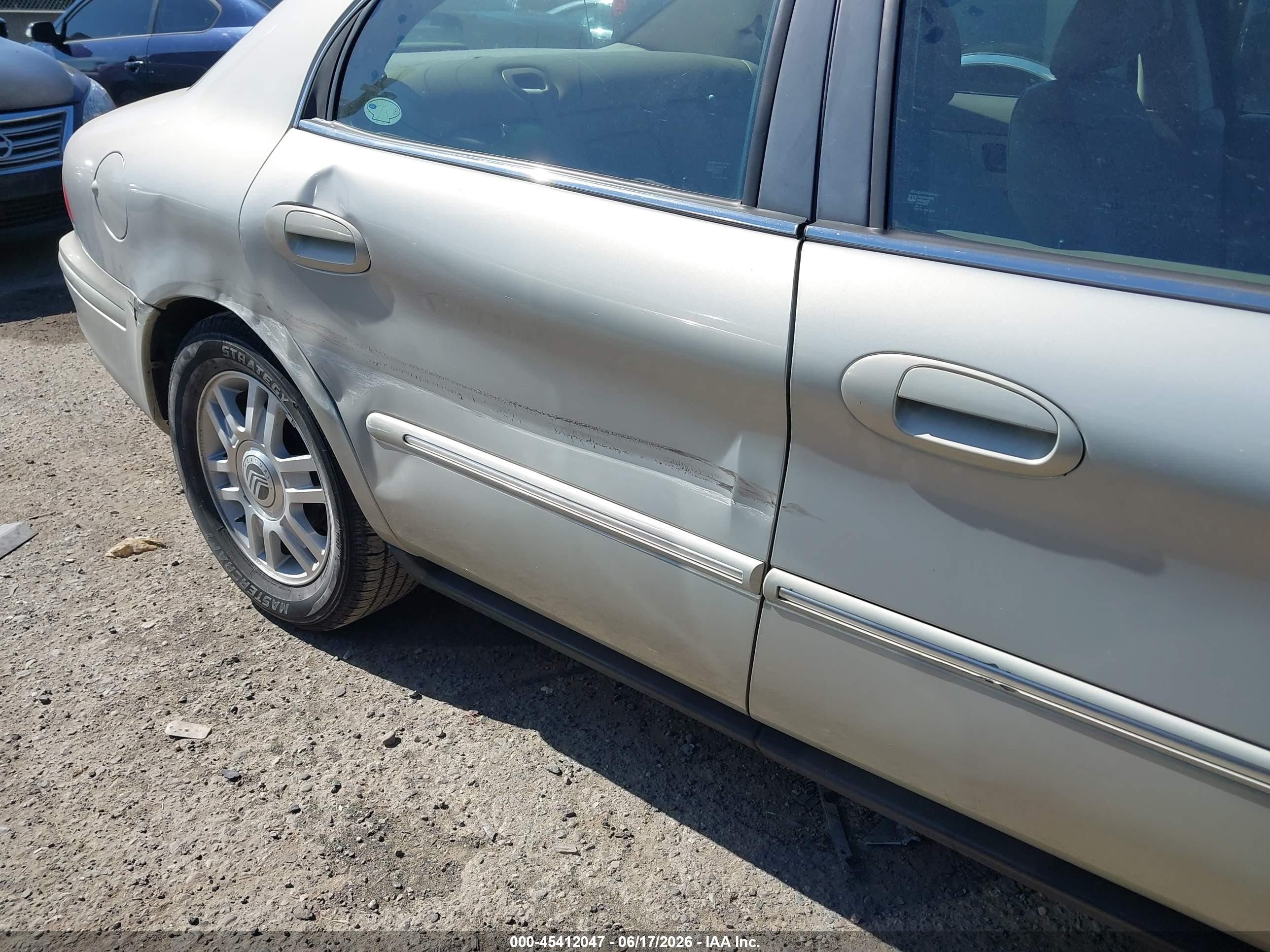 2005 Mercury Sable Ls Silver vin: 1MEFM55S65A602438