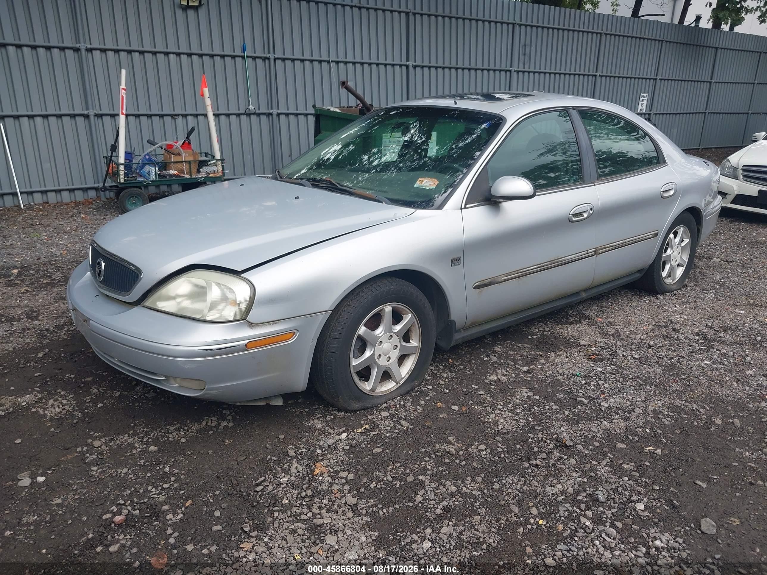 2001 Mercury Sable Ls Premium Silver vin: 1MEFM55S71A648547