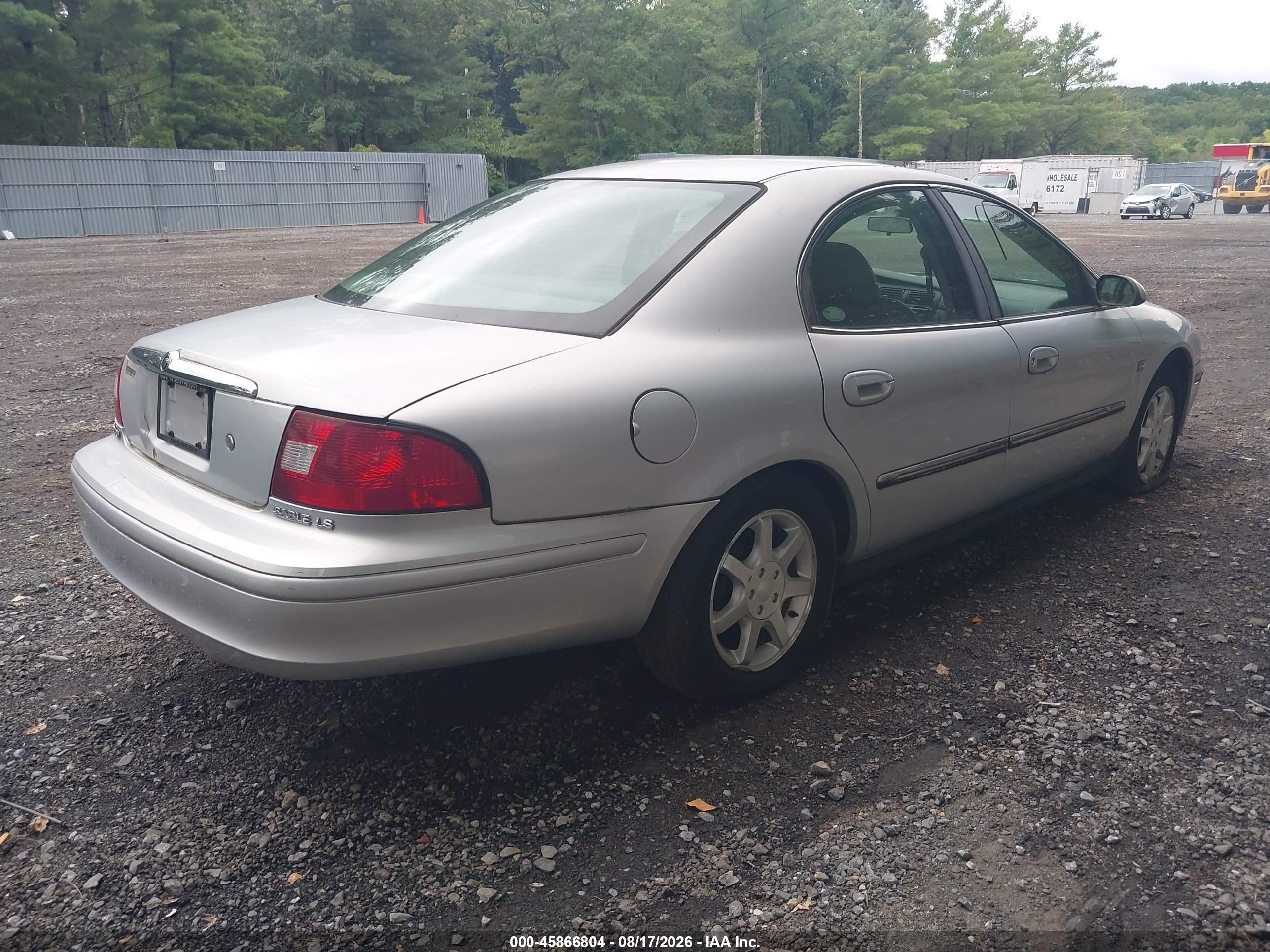 2001 Mercury Sable Ls Premium Silver vin: 1MEFM55S71A648547