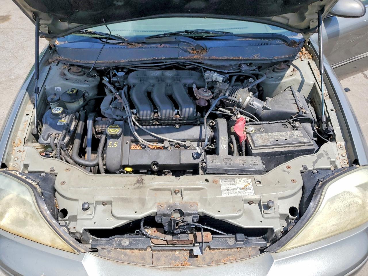 2002 Mercury Sable Ls Premium Gray vin: 1MEFM55S72A618658