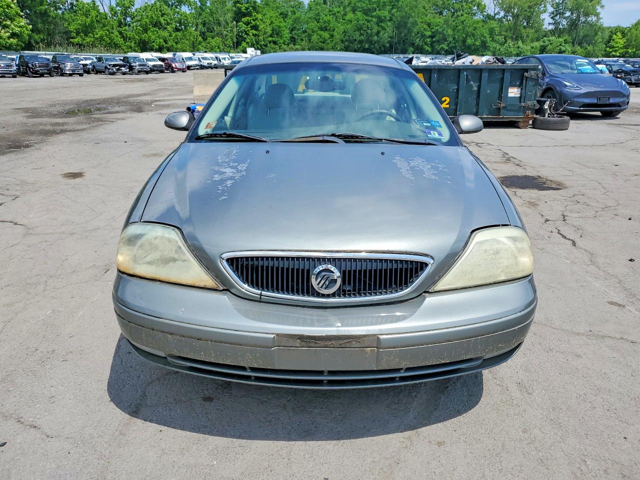 2002 Mercury Sable Ls Premium Gray vin: 1MEFM55S72A618658