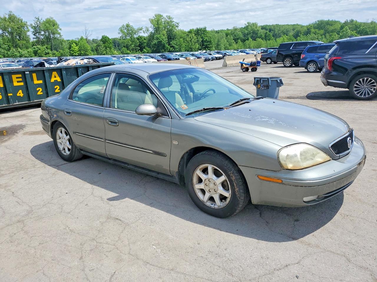 2002 Mercury Sable Ls Premium Gray vin: 1MEFM55S72A618658