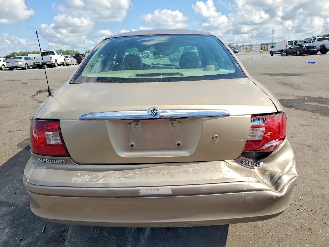 2002 Mercury Sable Ls Premium Tan vin: 1MEFM55S72G615871