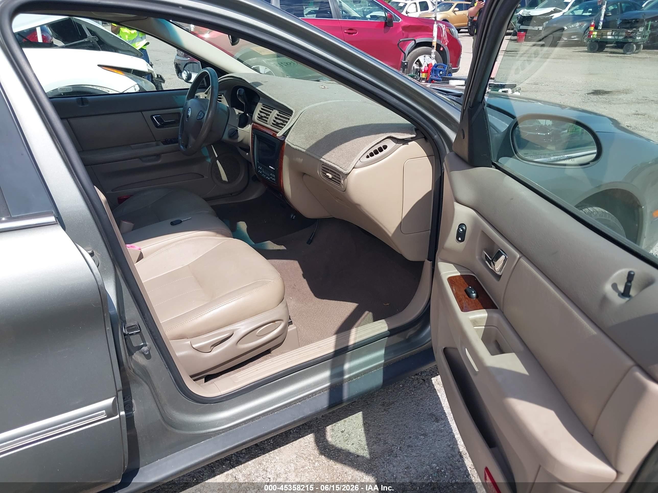 2003 Mercury Sable Ls Premium Gray vin: 1MEFM55S73G612213