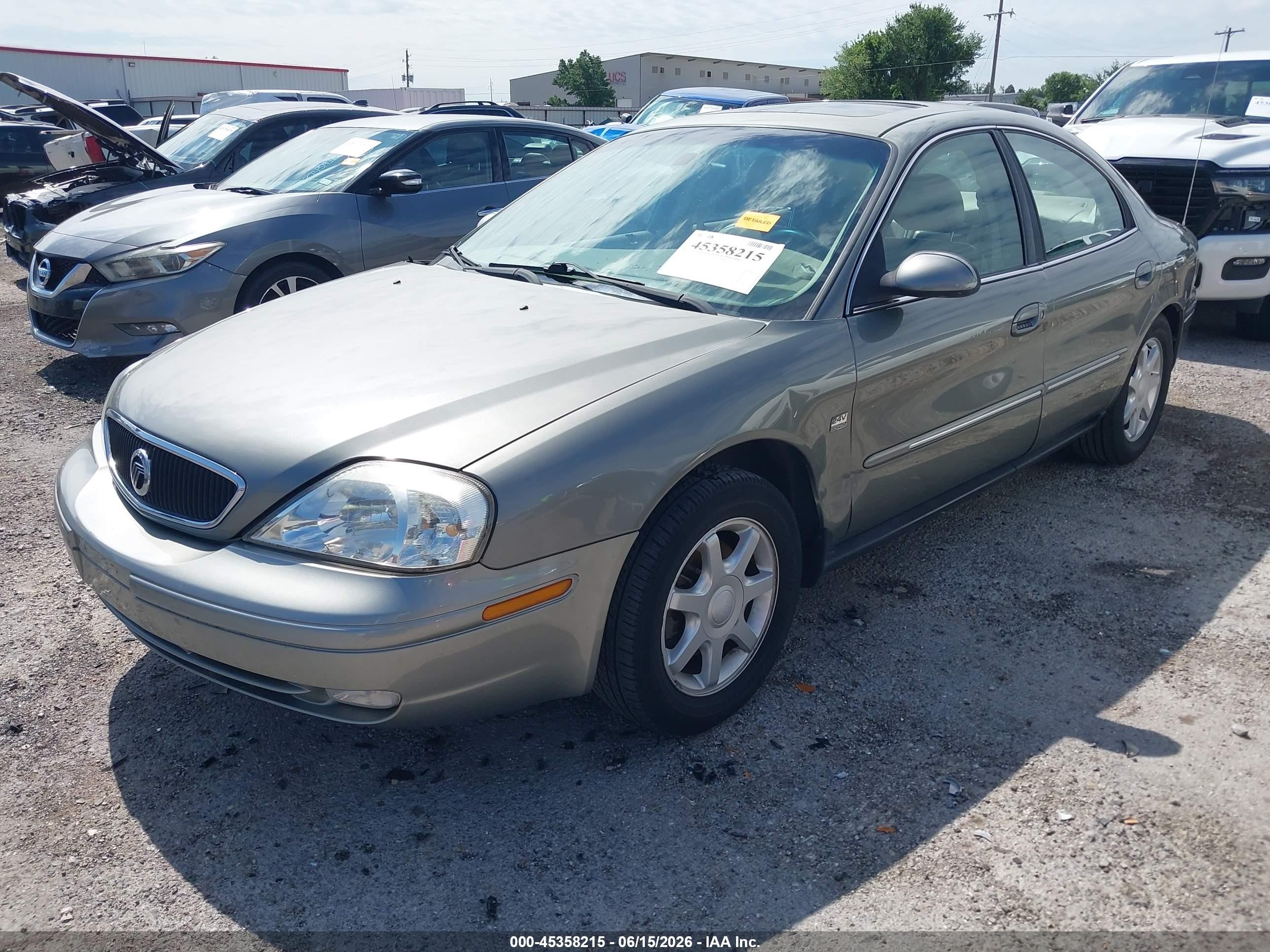 2003 Mercury Sable Ls Premium Gray vin: 1MEFM55S73G612213