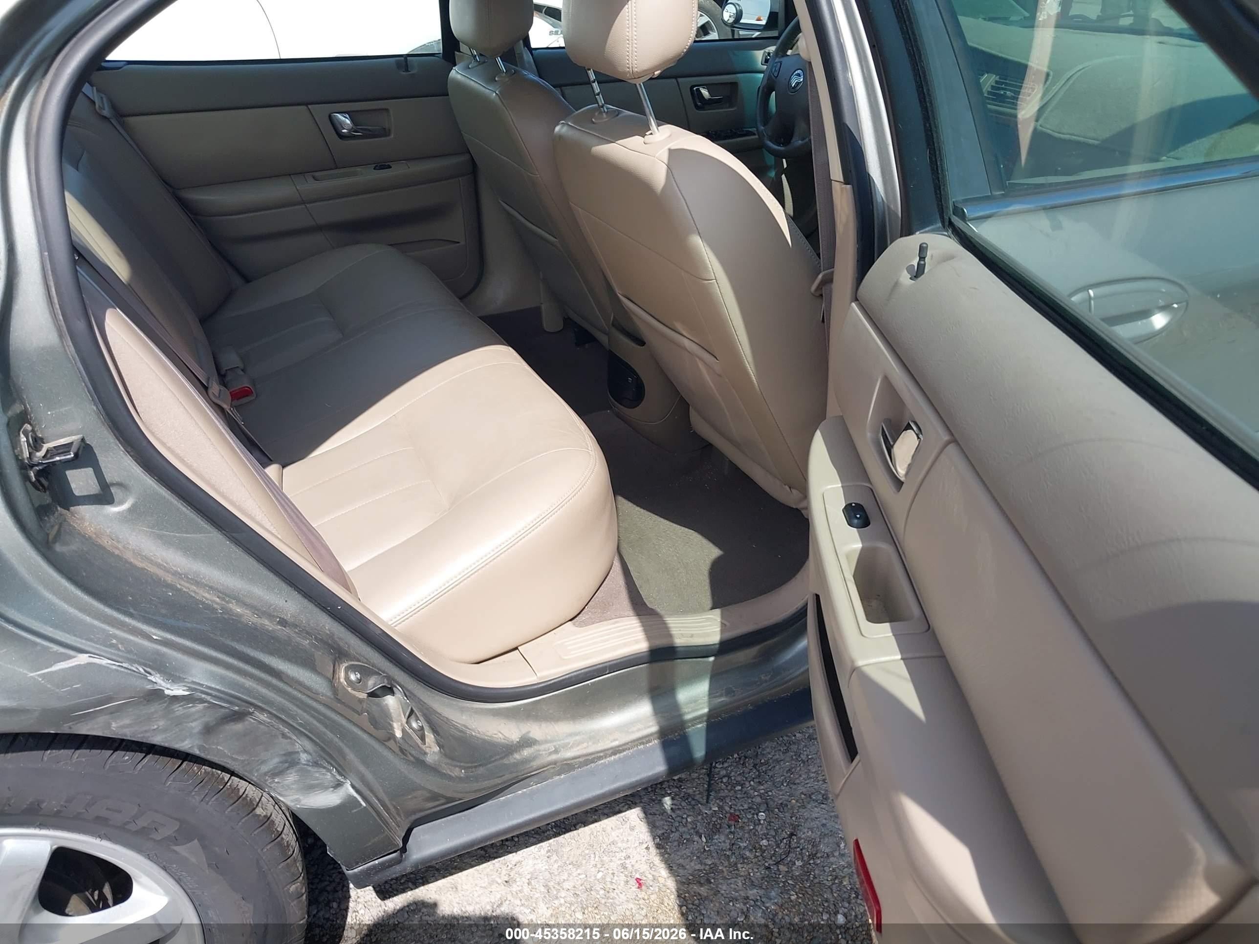 2003 Mercury Sable Ls Premium Gray vin: 1MEFM55S73G612213