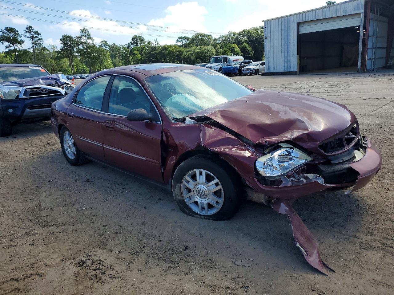 2005 Mercury Sable Ls Premium Бордовый vin: 1MEFM55S75A623587