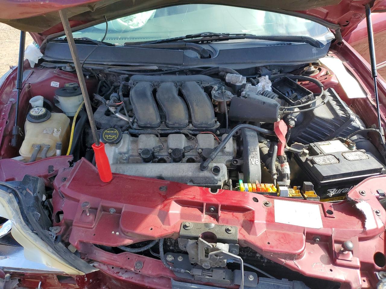 2005 Mercury Sable Ls Premium Бордовый vin: 1MEFM55S75A623587