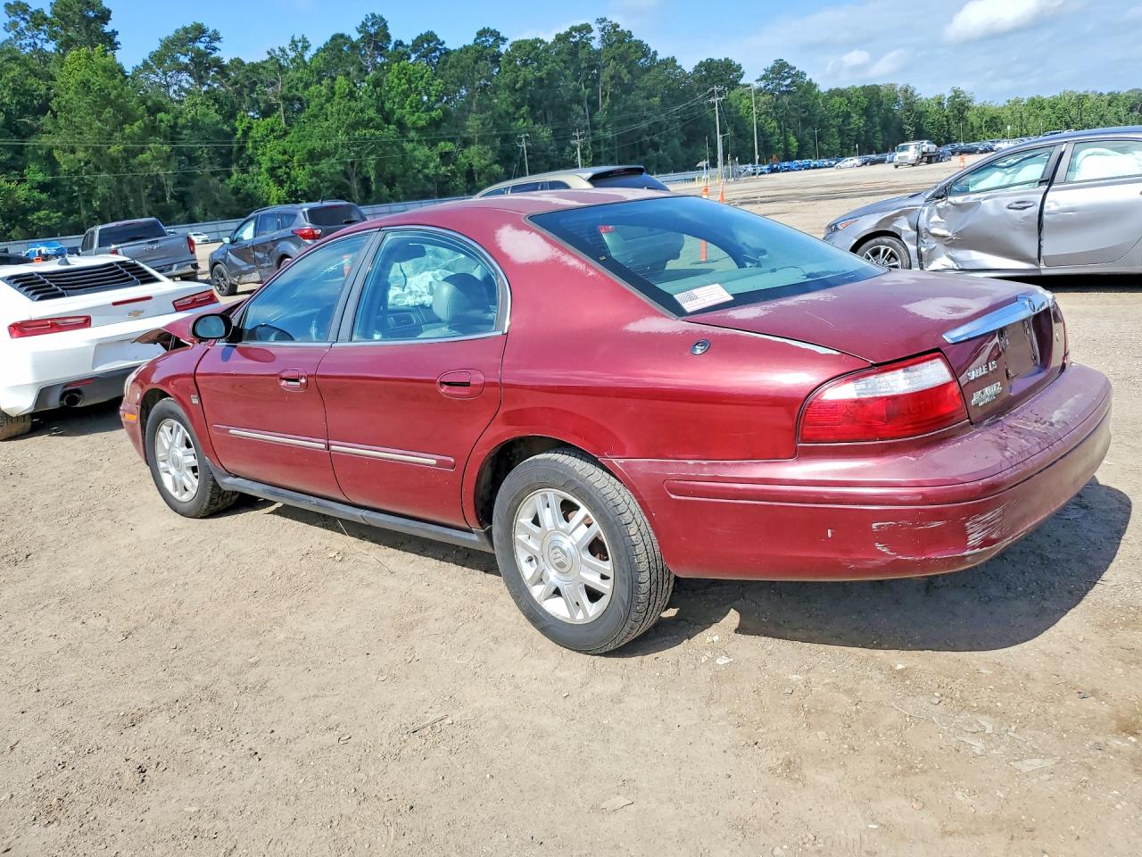 2005 Mercury Sable Ls Premium Бордовый vin: 1MEFM55S75A623587