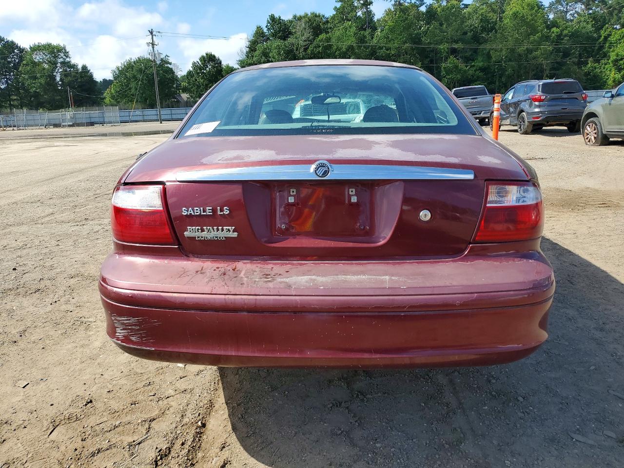 2005 Mercury Sable Ls Premium Бордовый vin: 1MEFM55S75A623587