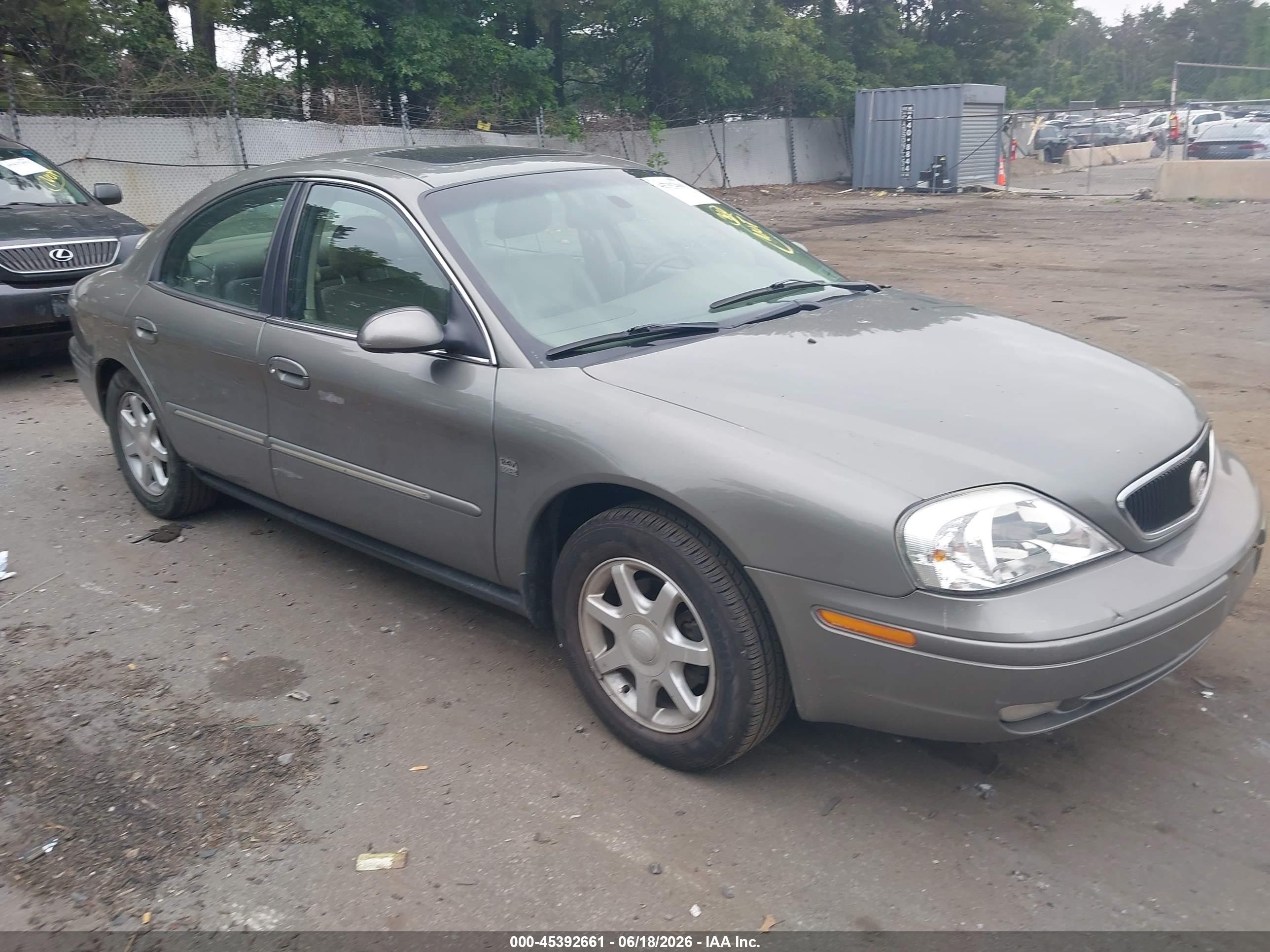 2003 Mercury Sable Ls Premium Gray vin: 1MEFM55S83A613261