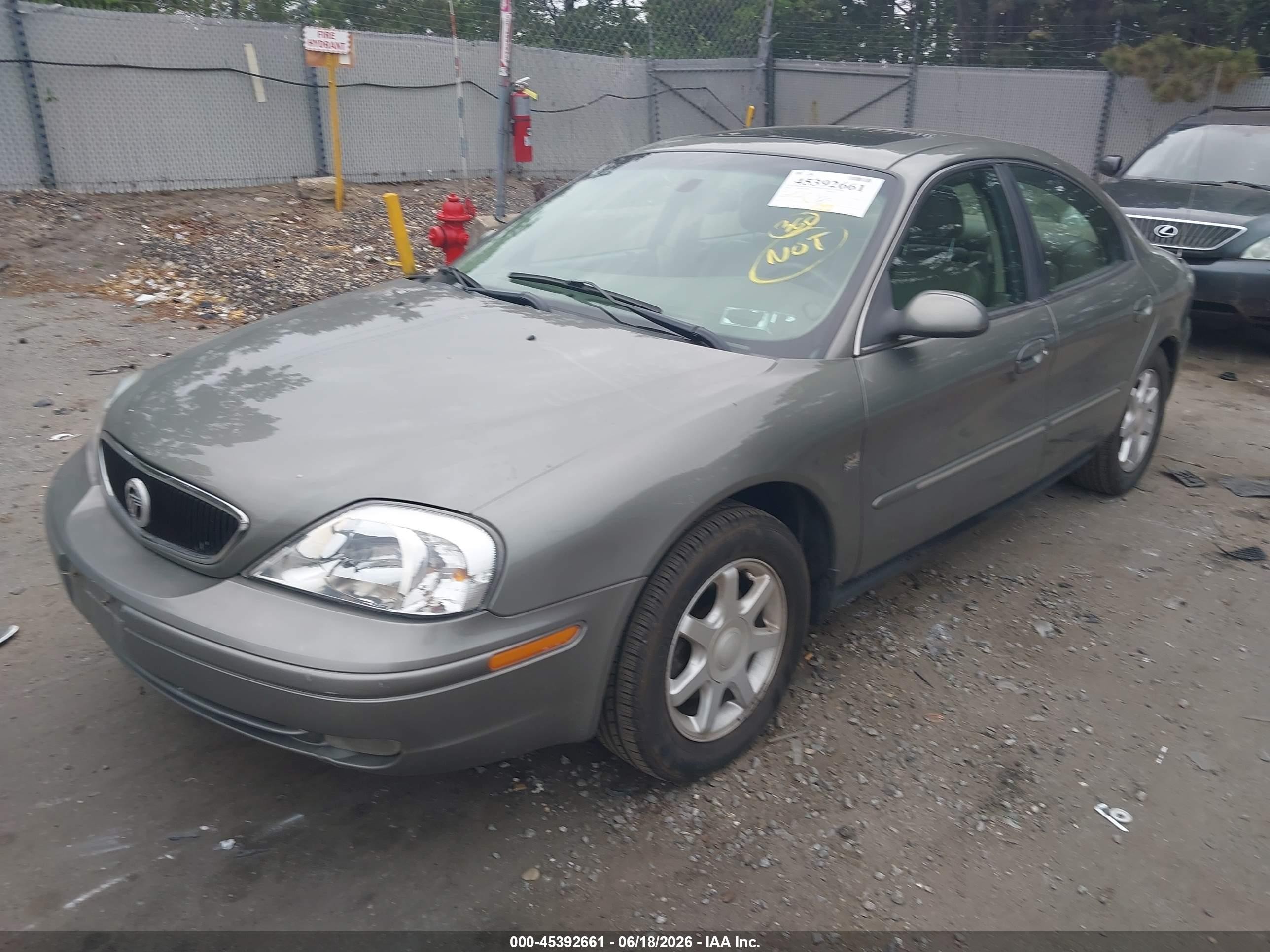 2003 Mercury Sable Ls Premium Gray vin: 1MEFM55S83A613261