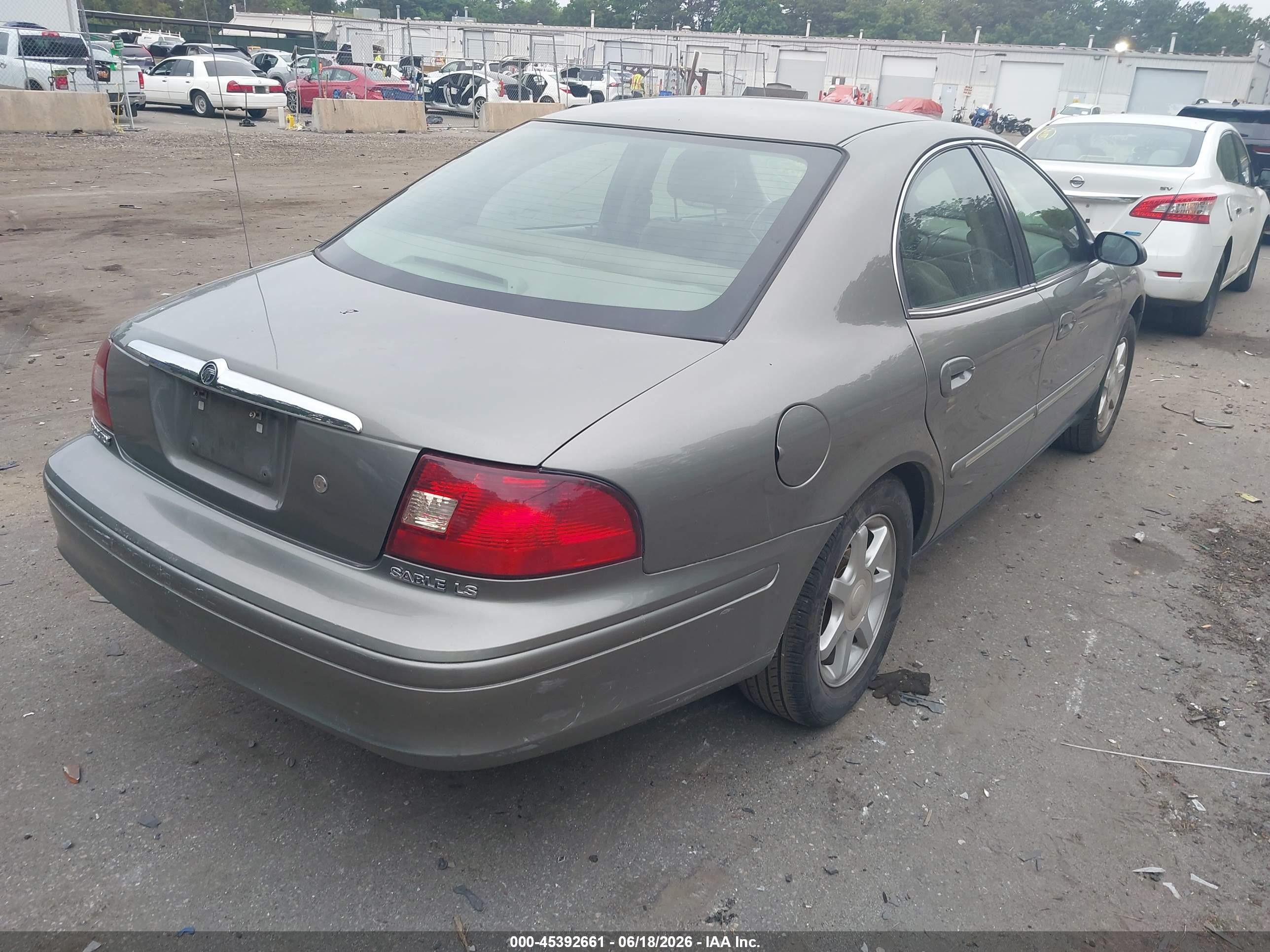 2003 Mercury Sable Ls Premium Gray vin: 1MEFM55S83A613261