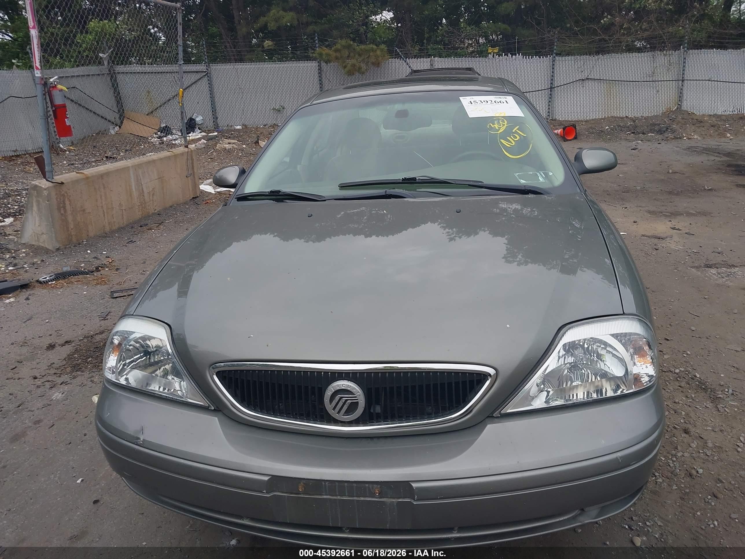 2003 Mercury Sable Ls Premium Gray vin: 1MEFM55S83A613261