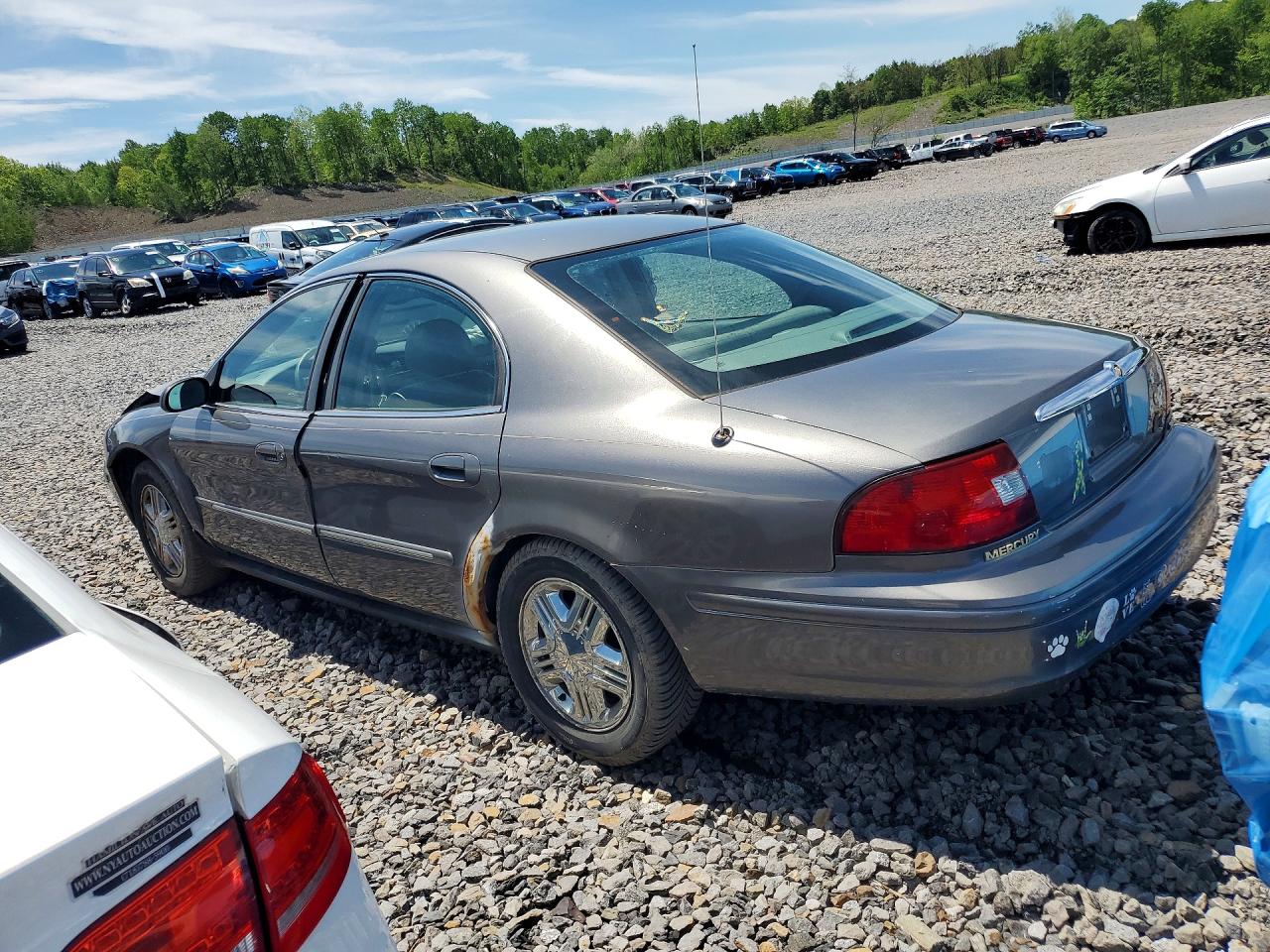 2003 Mercury Sable Ls Premium Silver vin: 1MEFM55S83G628498