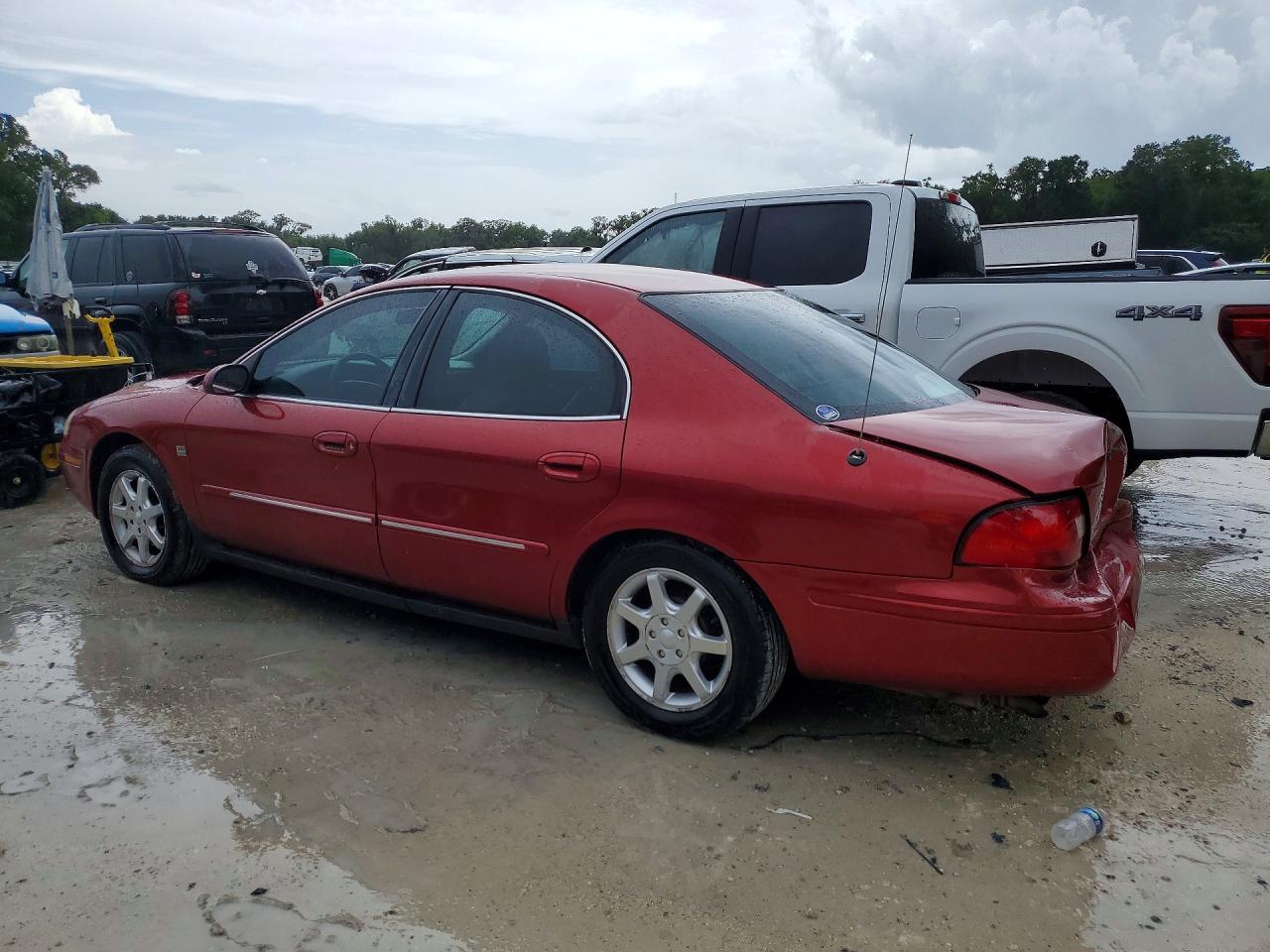 2000 Mercury Sable Ls Premium Red vin: 1MEFM55S8YA609864