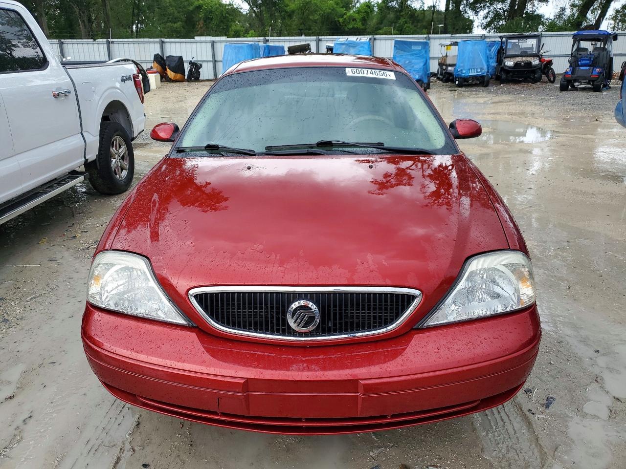 2000 Mercury Sable Ls Premium Red vin: 1MEFM55S8YA609864