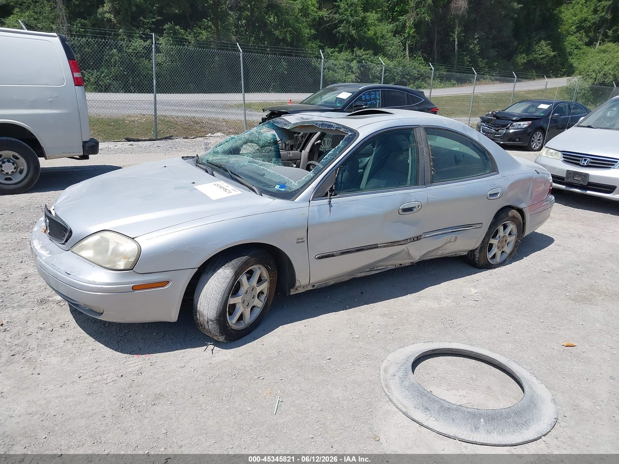 2000 Mercury Sable Ls Premium Silver vin: 1MEFM55S8YA645358