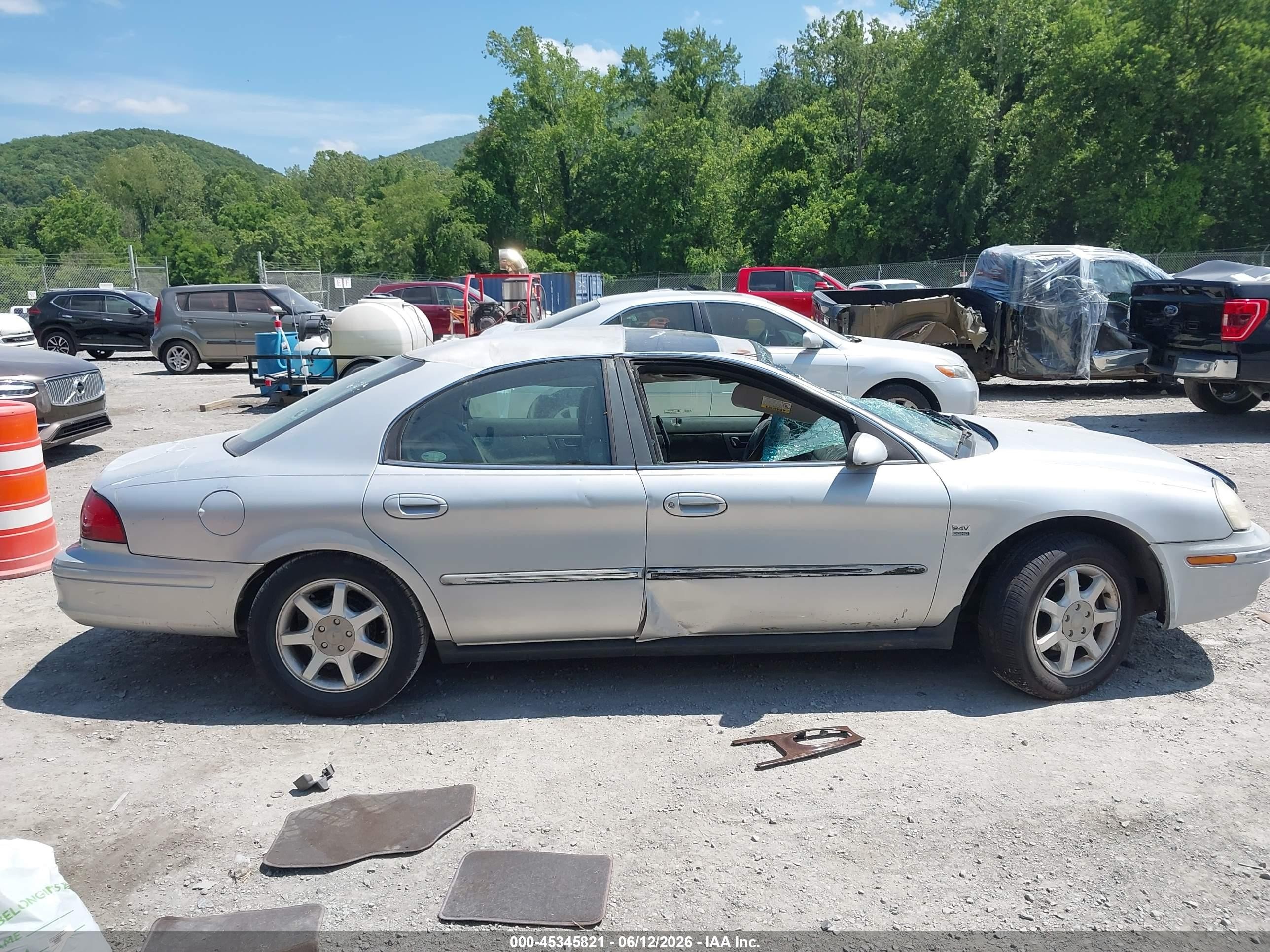 2000 Mercury Sable Ls Premium Silver vin: 1MEFM55S8YA645358