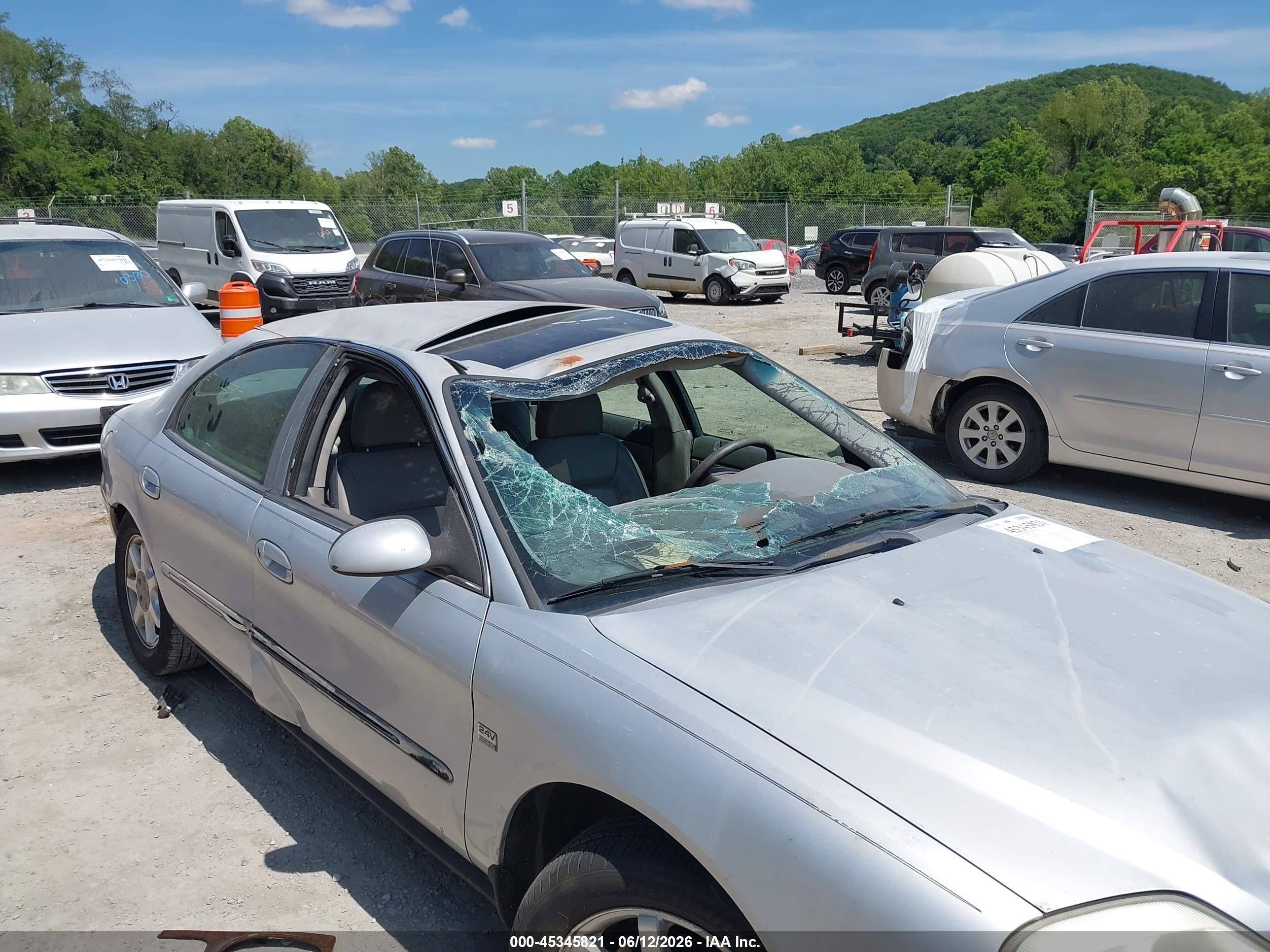2000 Mercury Sable Ls Premium Silver vin: 1MEFM55S8YA645358