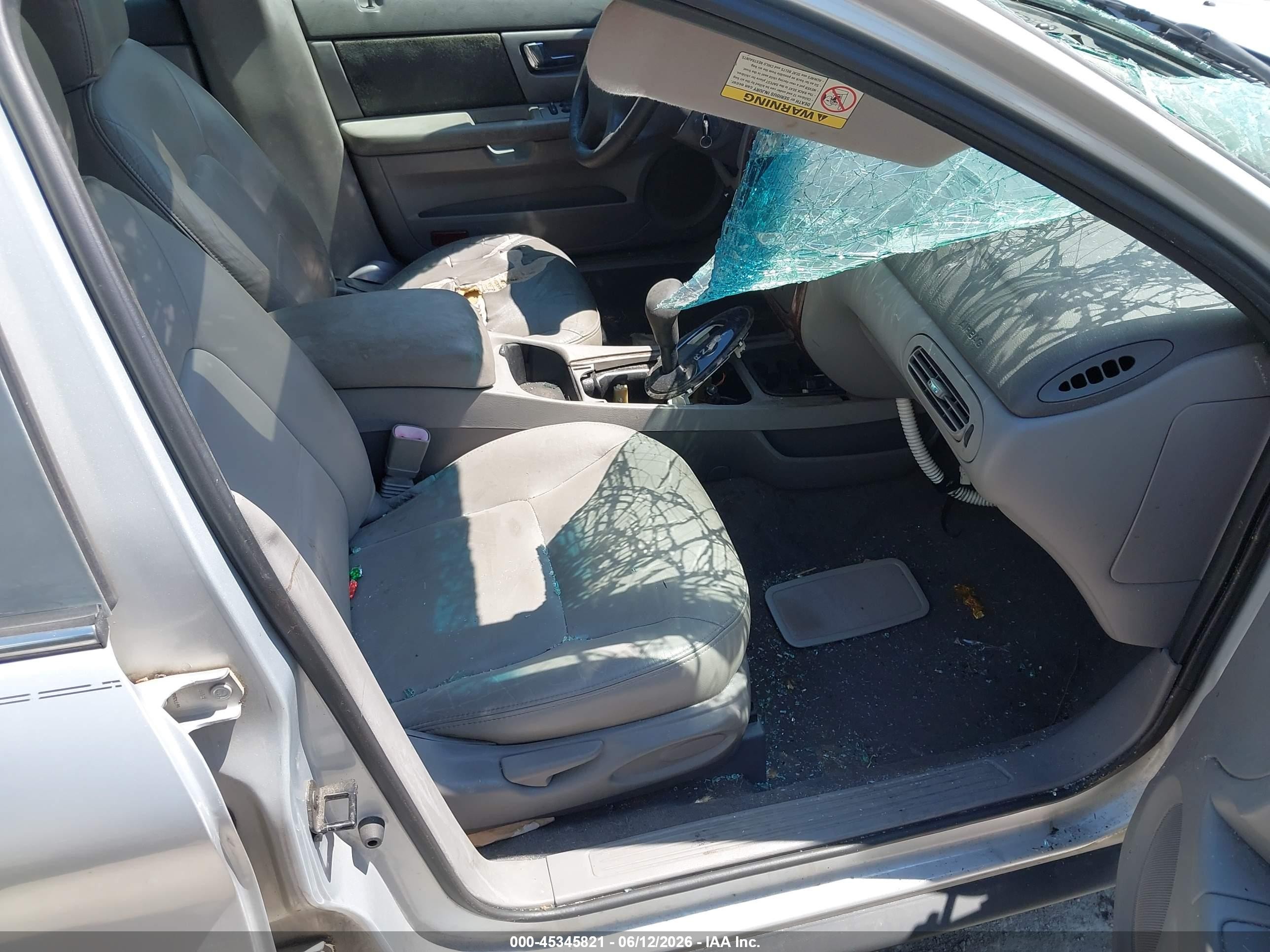 2000 Mercury Sable Ls Premium Silver vin: 1MEFM55S8YA645358