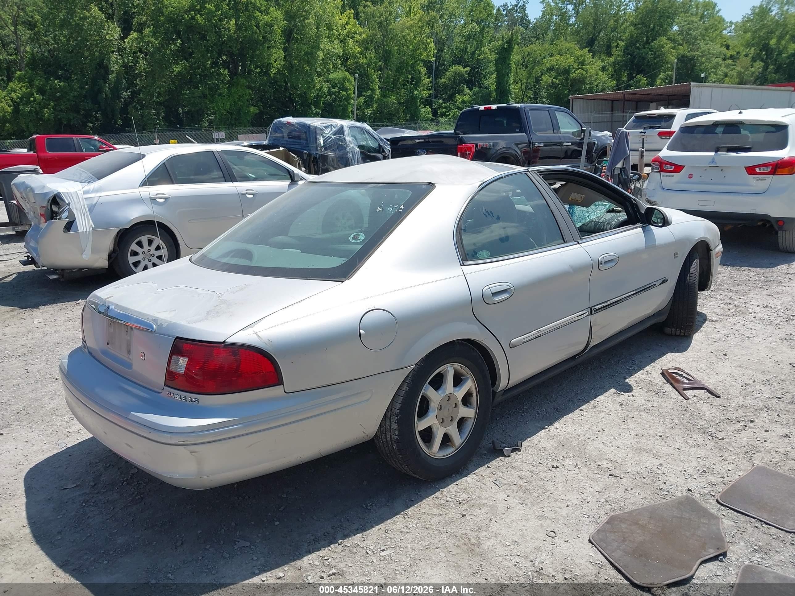 2000 Mercury Sable Ls Premium Silver vin: 1MEFM55S8YA645358