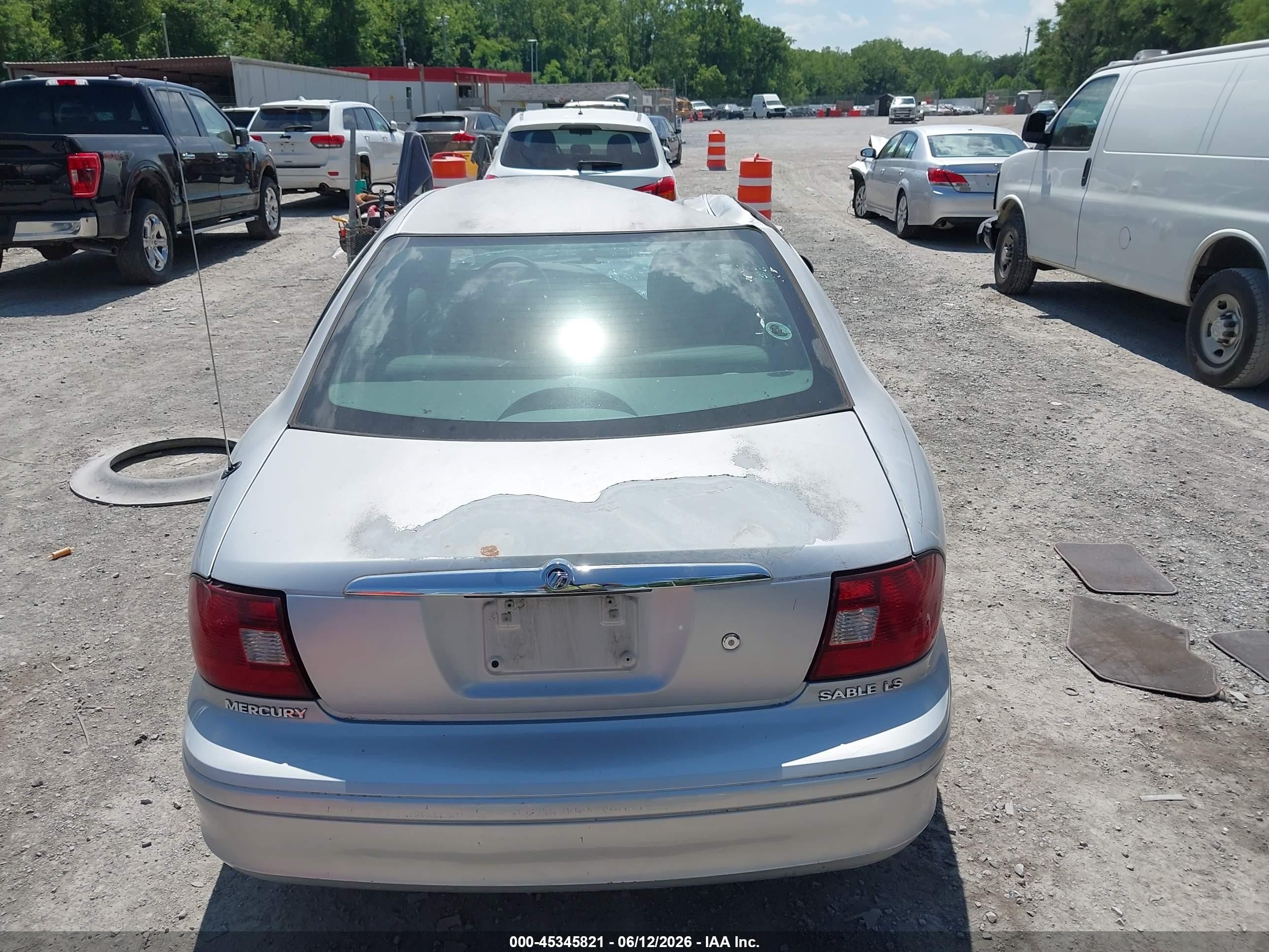 2000 Mercury Sable Ls Premium Silver vin: 1MEFM55S8YA645358