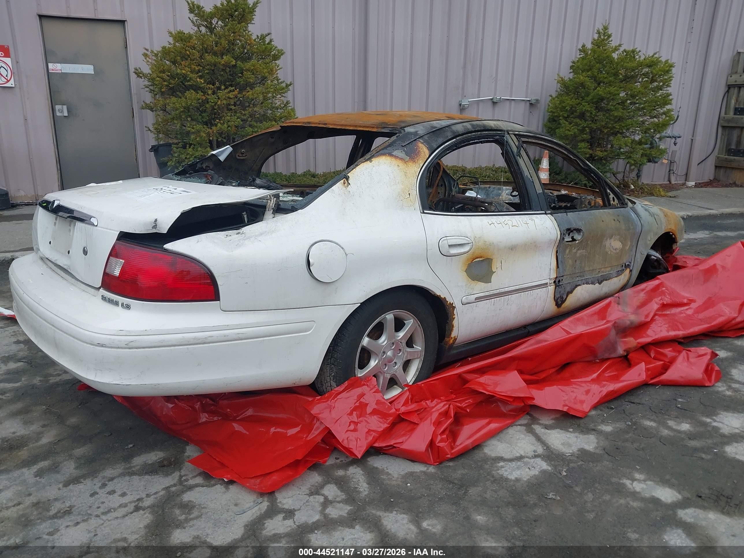 2001 Mercury Sable Ls Premium White vin: 1MEFM55S91A639235