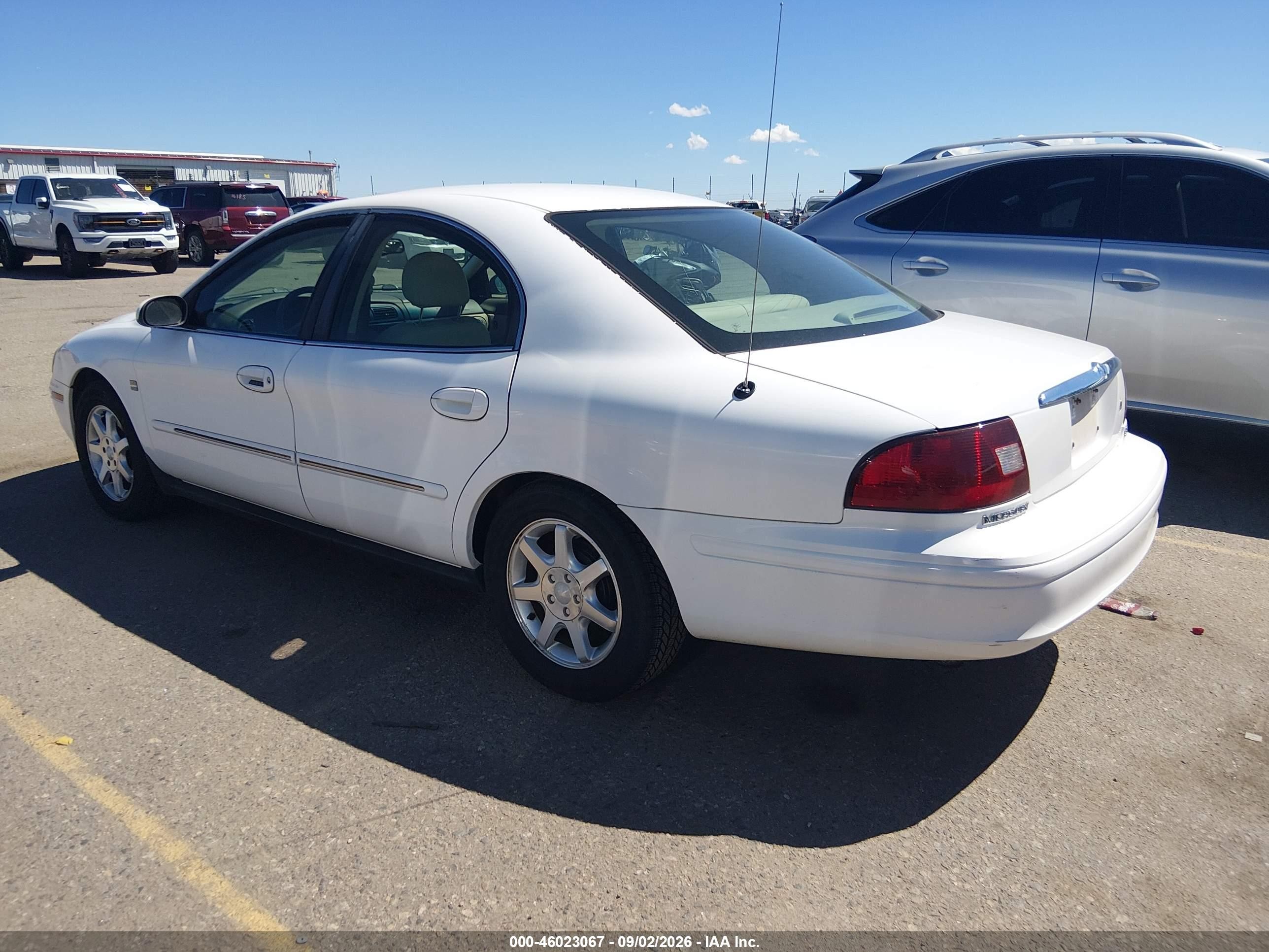 2002 Mercury Sable Ls Premium White vin: 1MEFM55S92A618645