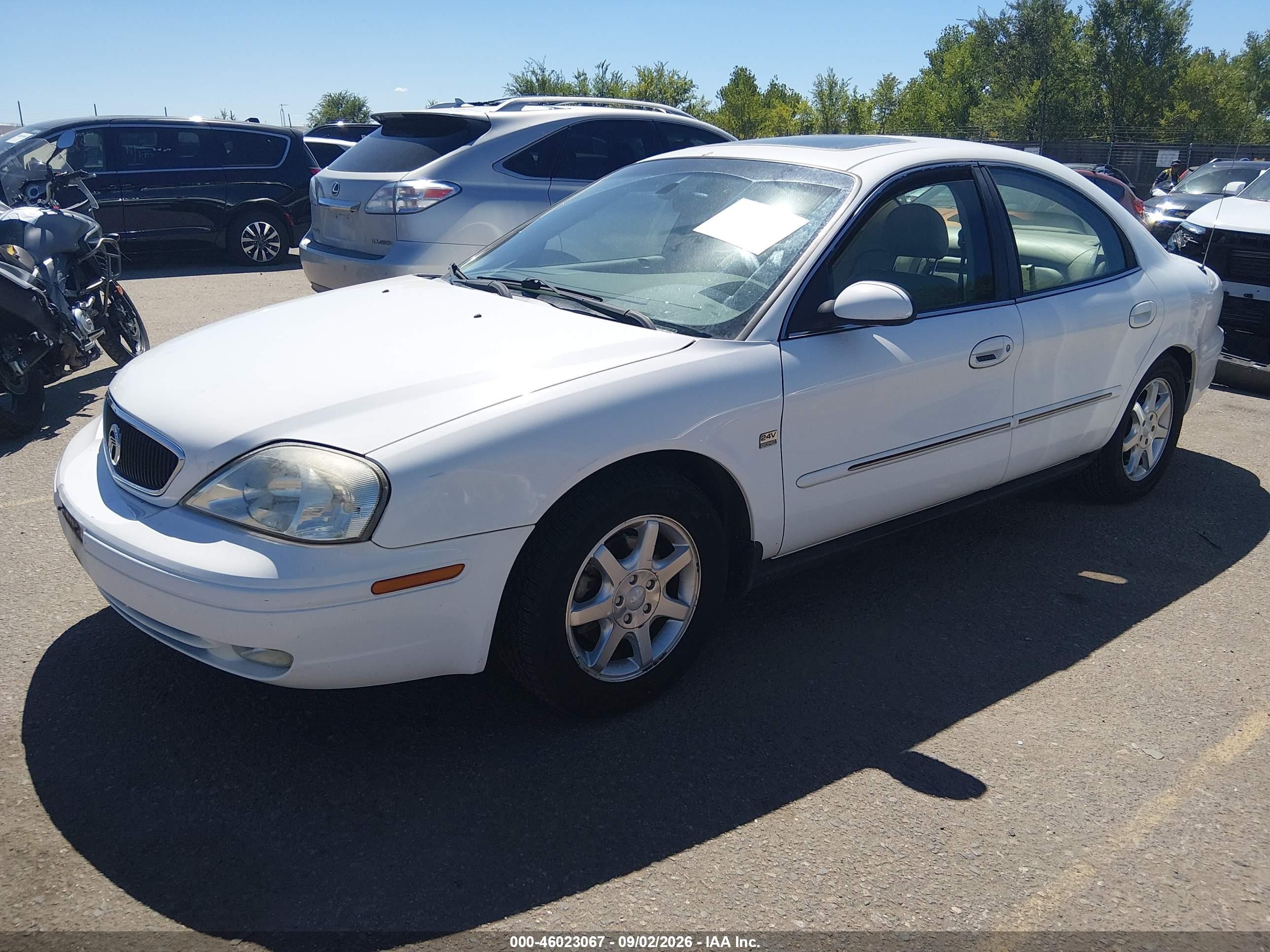 2002 Mercury Sable Ls Premium White vin: 1MEFM55S92A618645