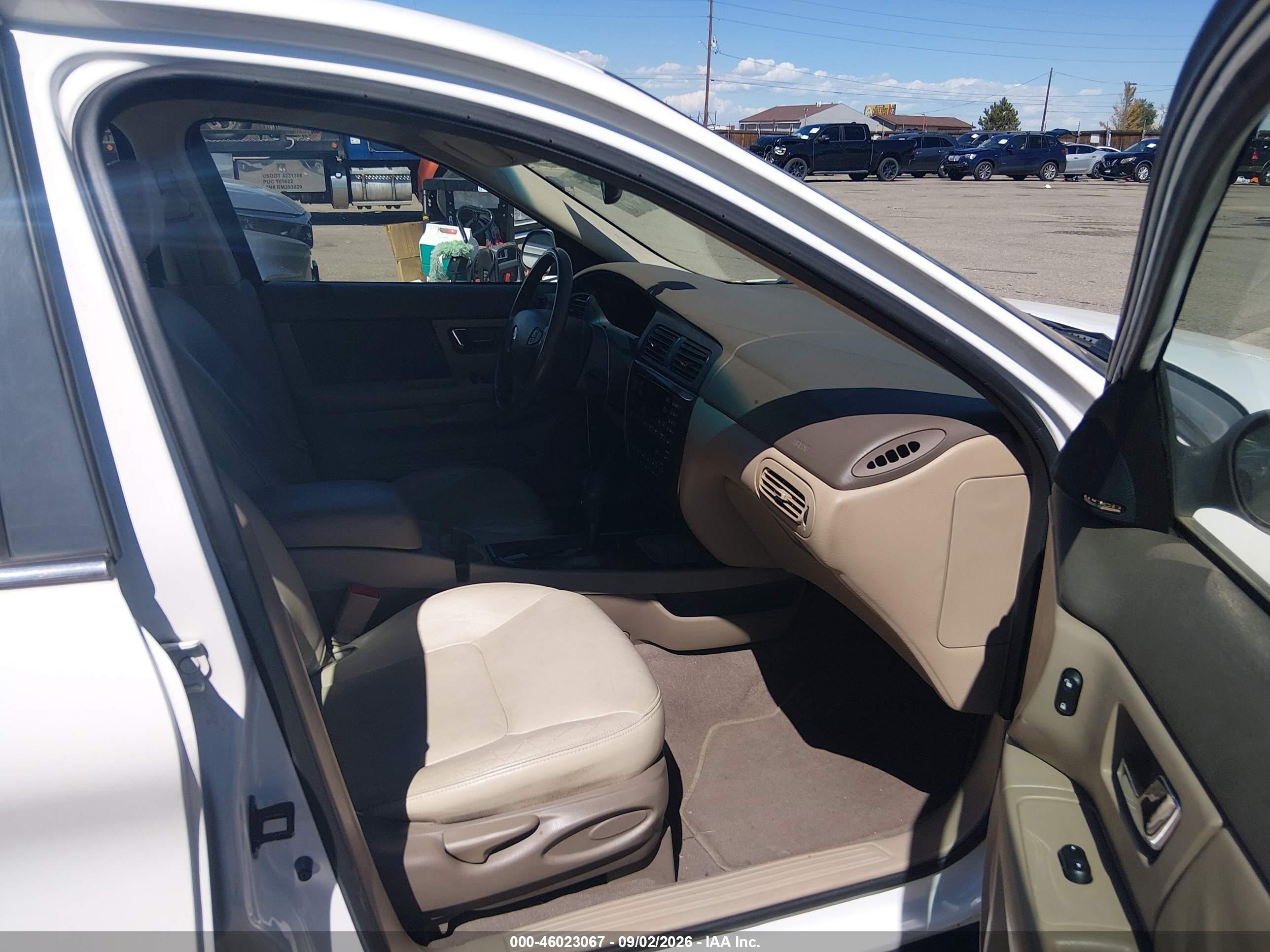 2002 Mercury Sable Ls Premium White vin: 1MEFM55S92A618645