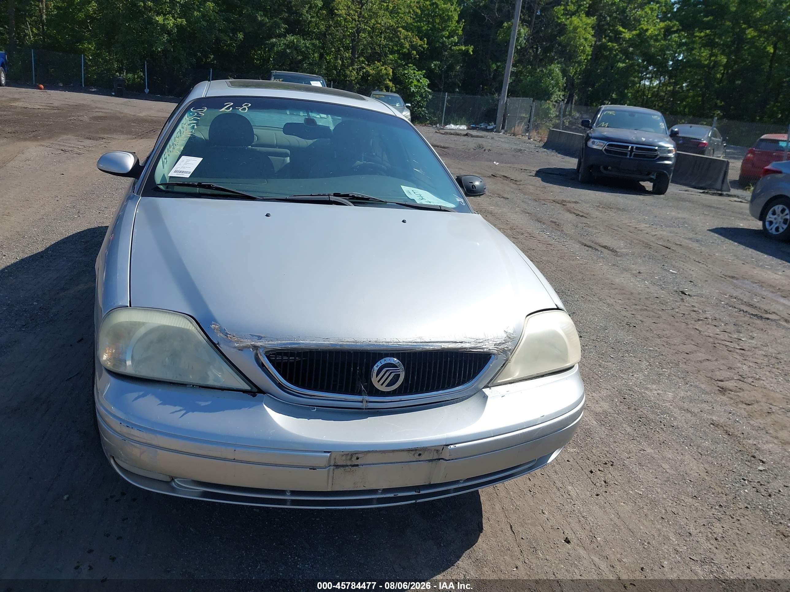 2002 Mercury Sable Ls Premium Gray vin: 1MEFM55S92G620280