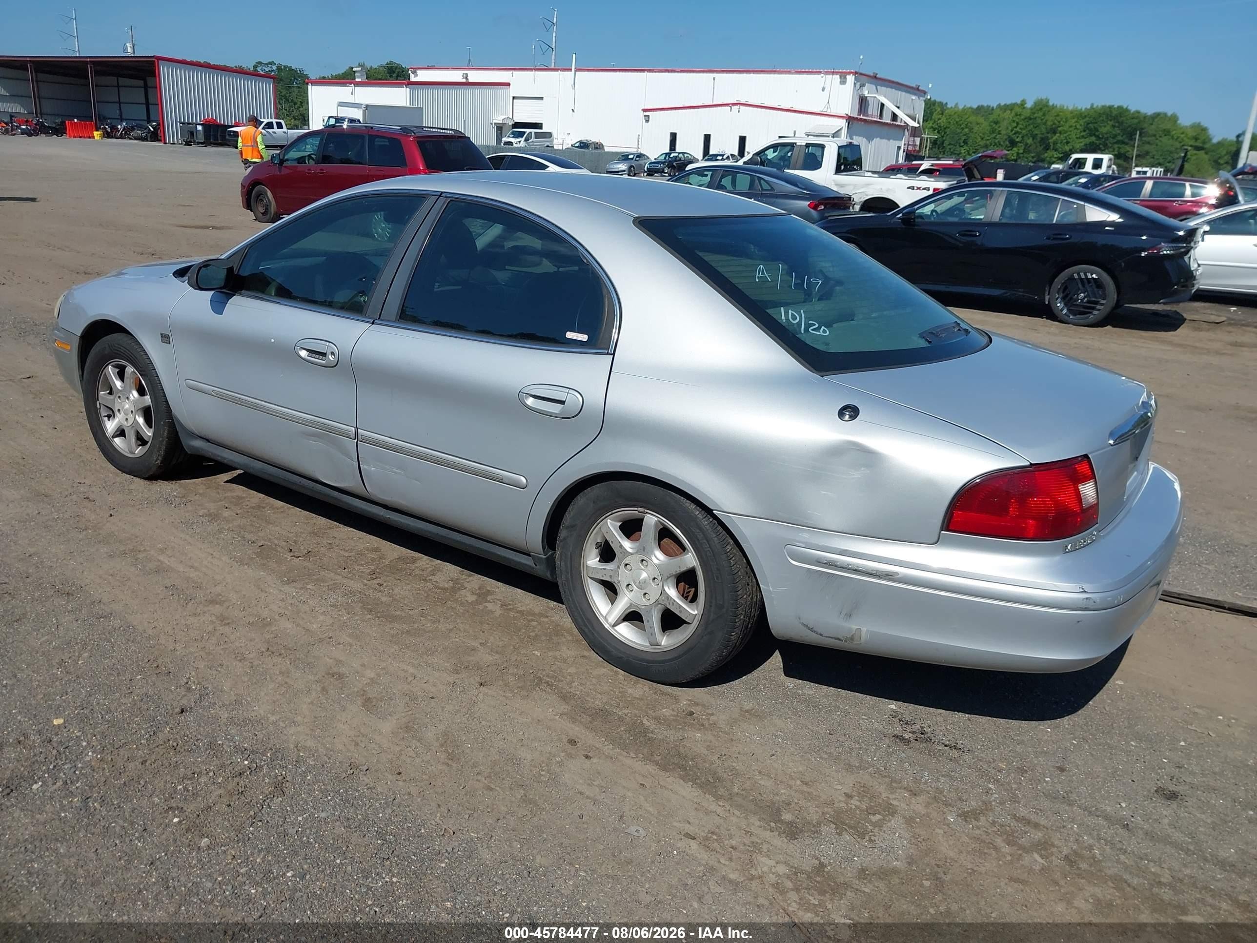 2002 Mercury Sable Ls Premium Gray vin: 1MEFM55S92G620280