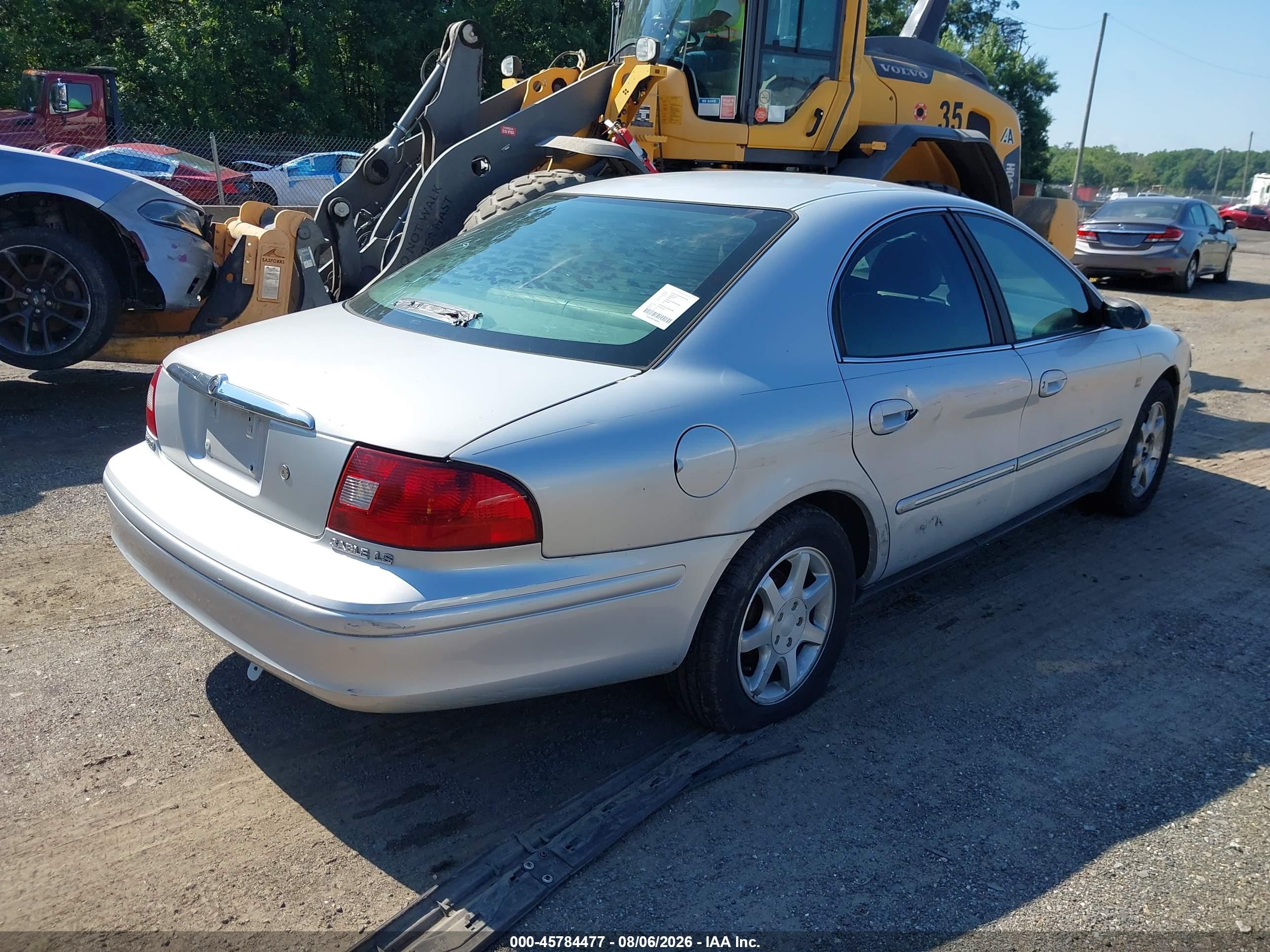 2002 Mercury Sable Ls Premium Gray vin: 1MEFM55S92G620280