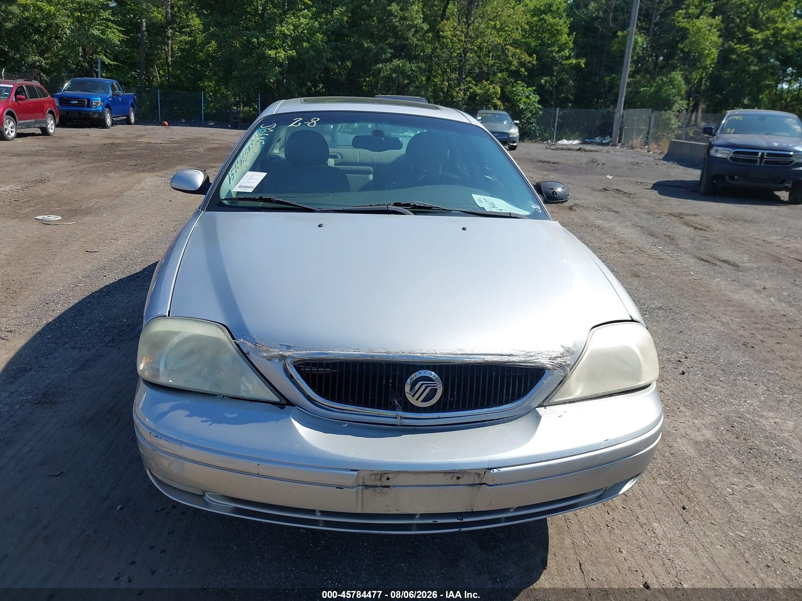 2002 Mercury Sable Ls Premium Gray vin: 1MEFM55S92G620280