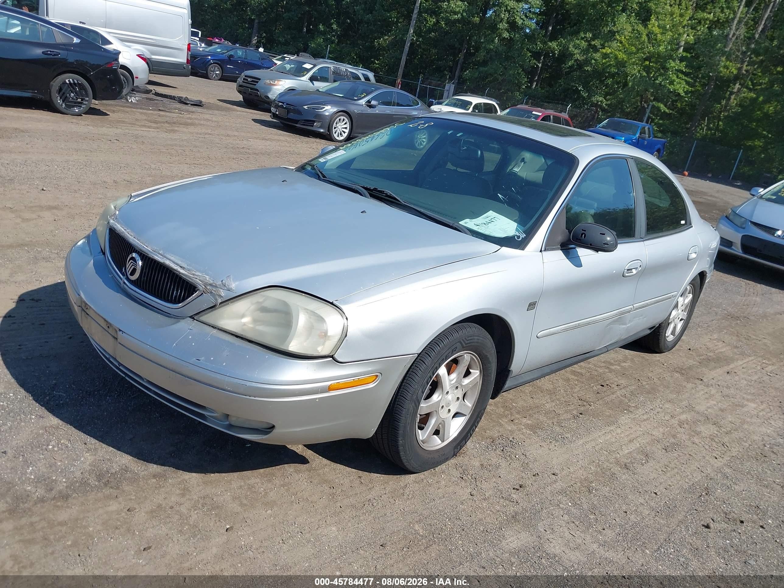 2002 Mercury Sable Ls Premium Gray vin: 1MEFM55S92G620280