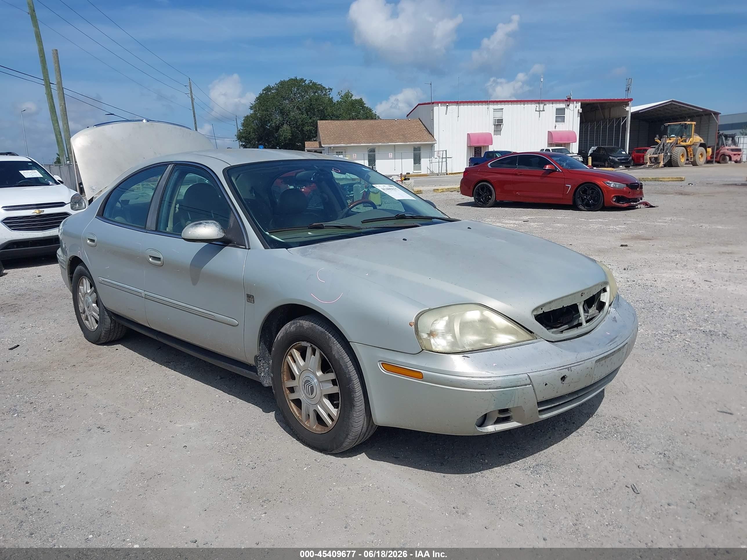 2005 Mercury Sable Ls Silver vin: 1MEFM55S95A621937