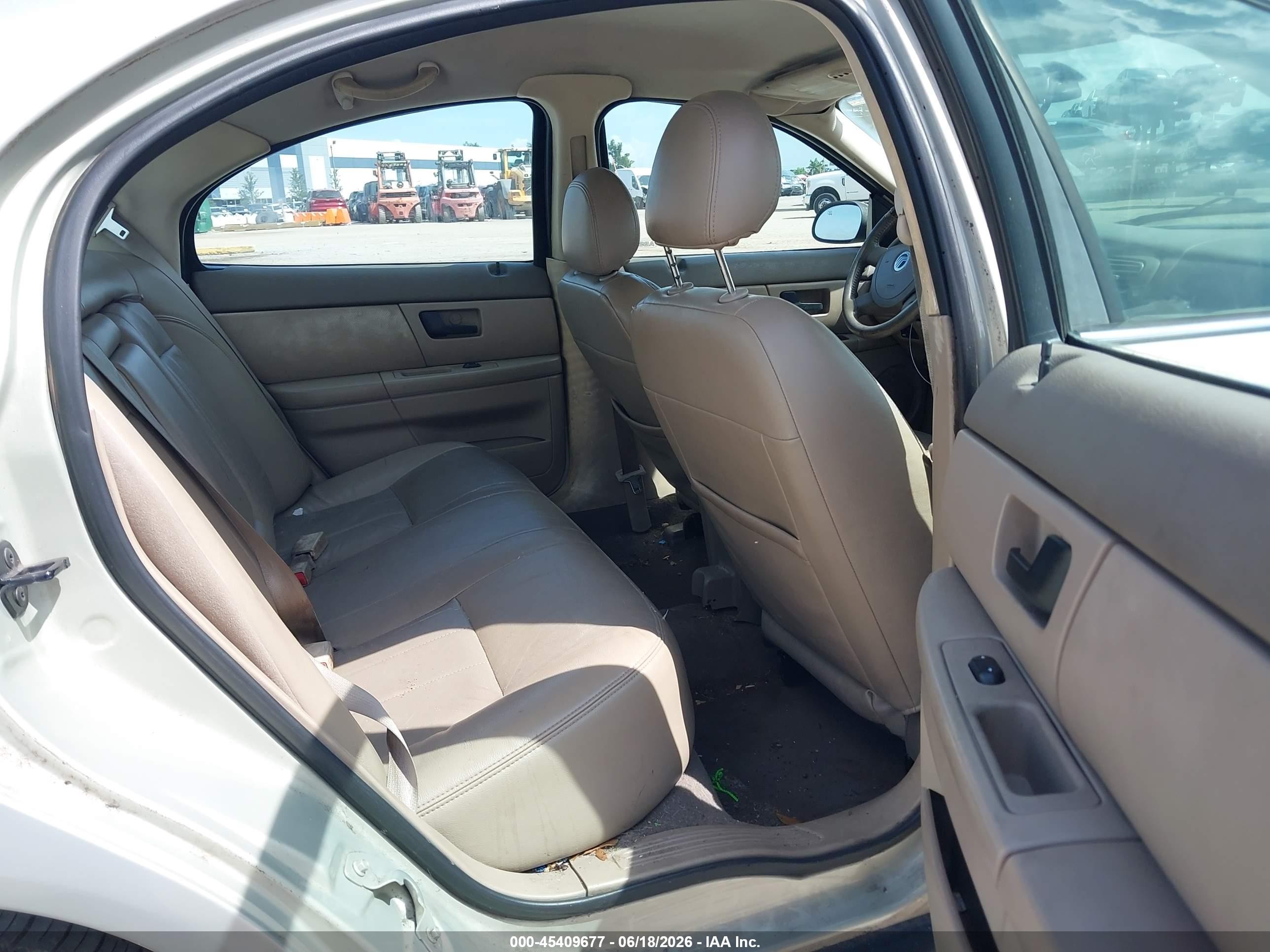 2005 Mercury Sable Ls Silver vin: 1MEFM55S95A621937