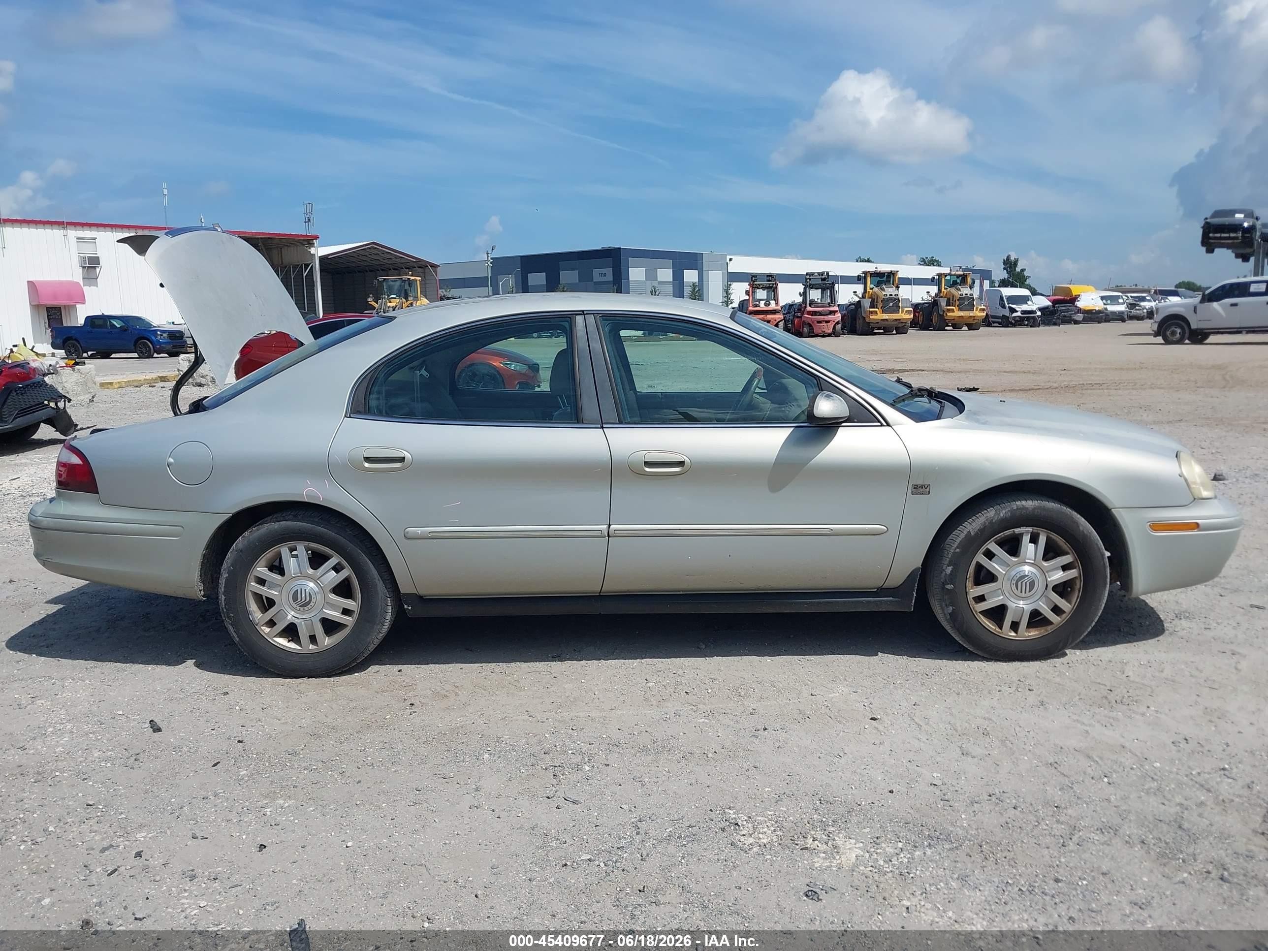 2005 Mercury Sable Ls Silver vin: 1MEFM55S95A621937