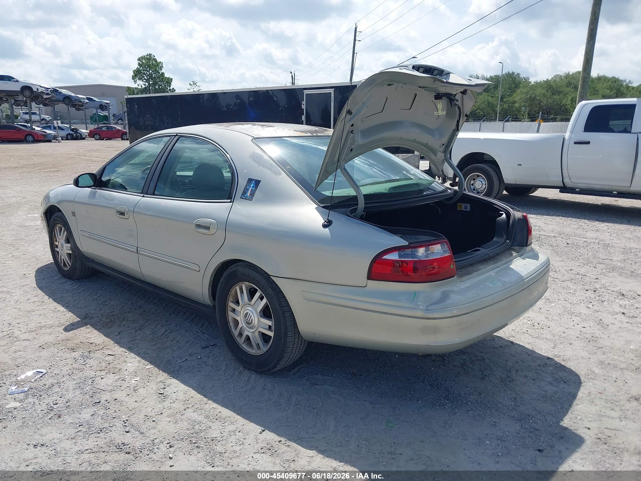2005 Mercury Sable Ls Silver vin: 1MEFM55S95A621937