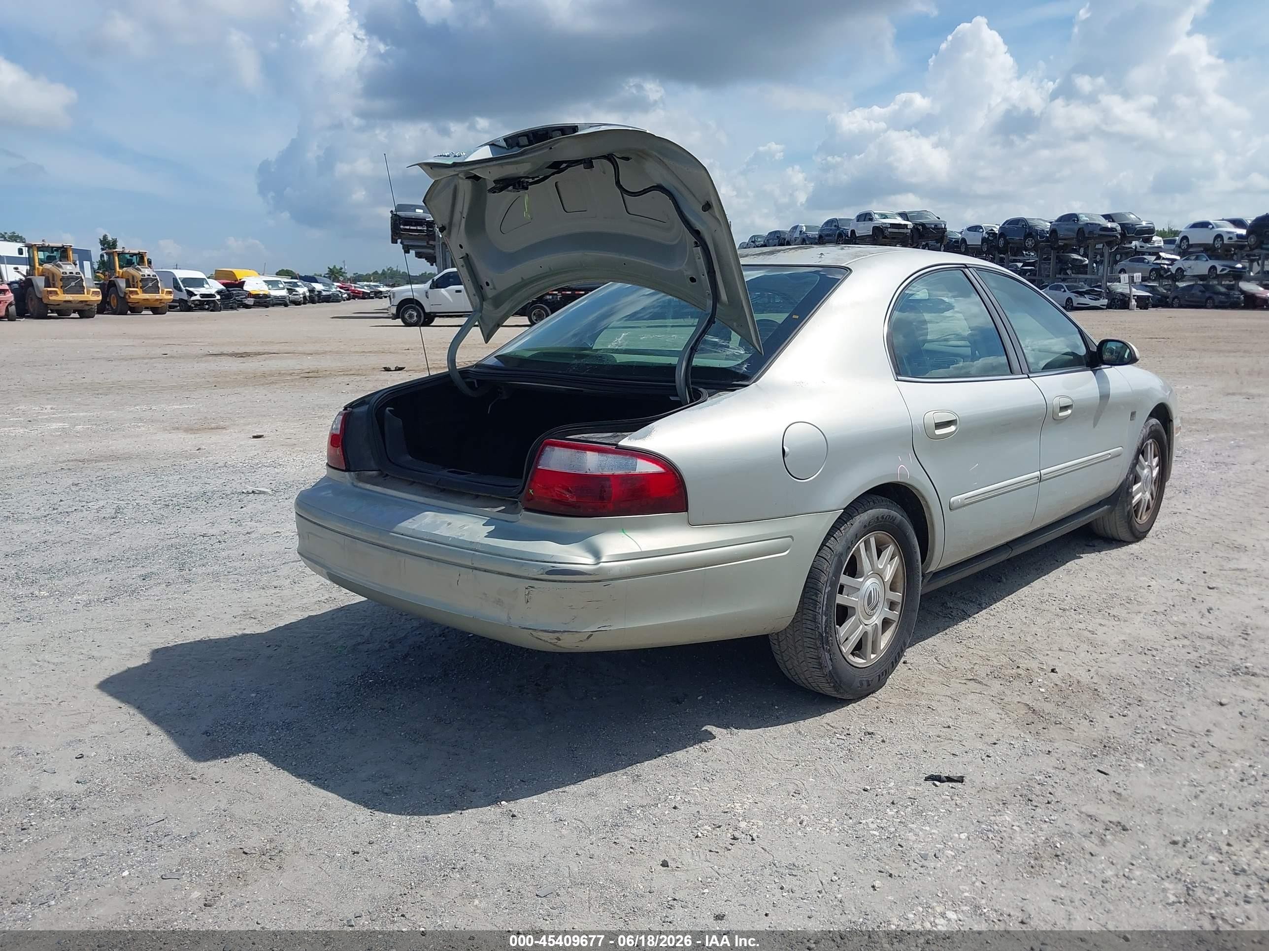 2005 Mercury Sable Ls Silver vin: 1MEFM55S95A621937