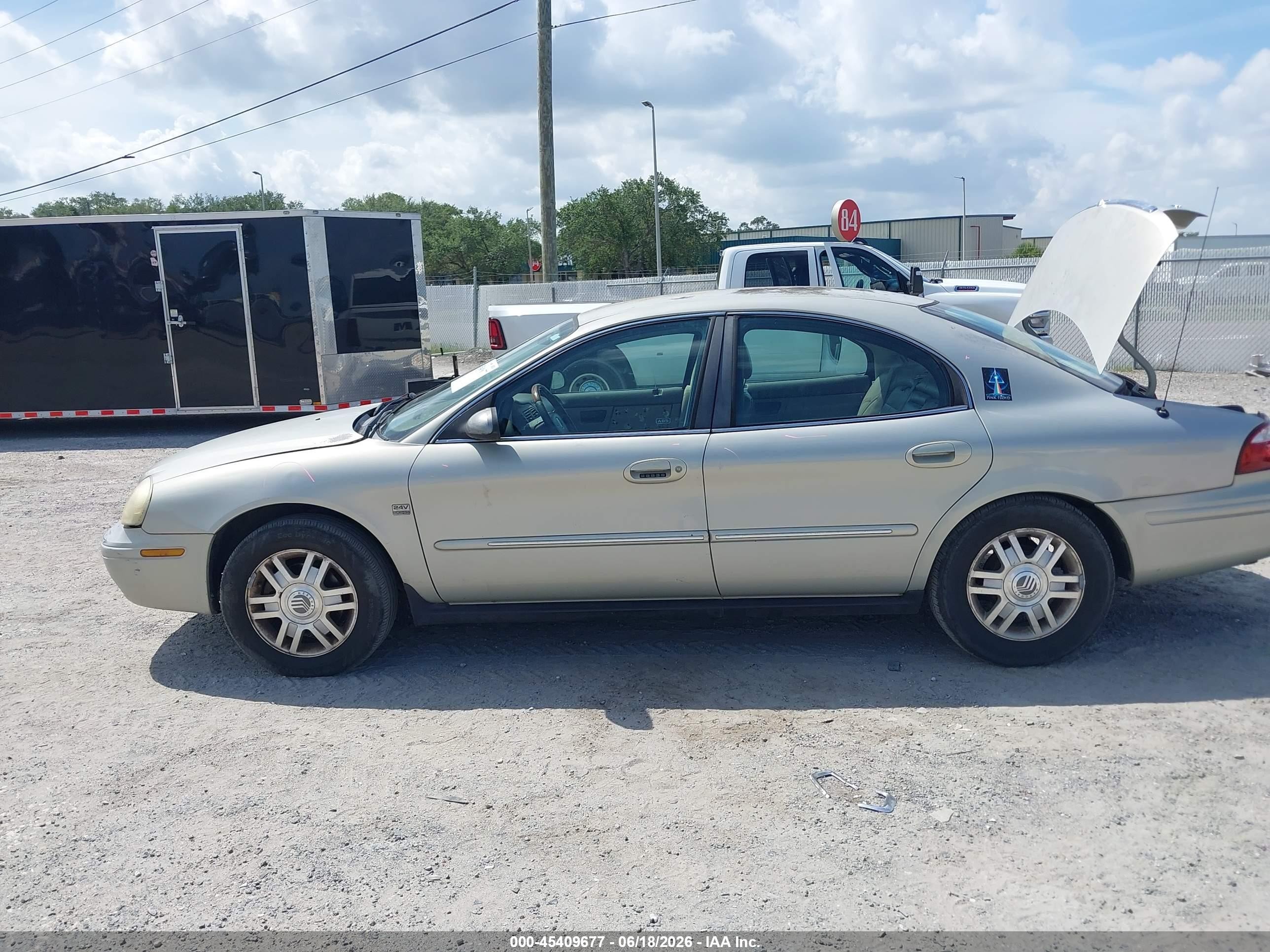 2005 Mercury Sable Ls Silver vin: 1MEFM55S95A621937