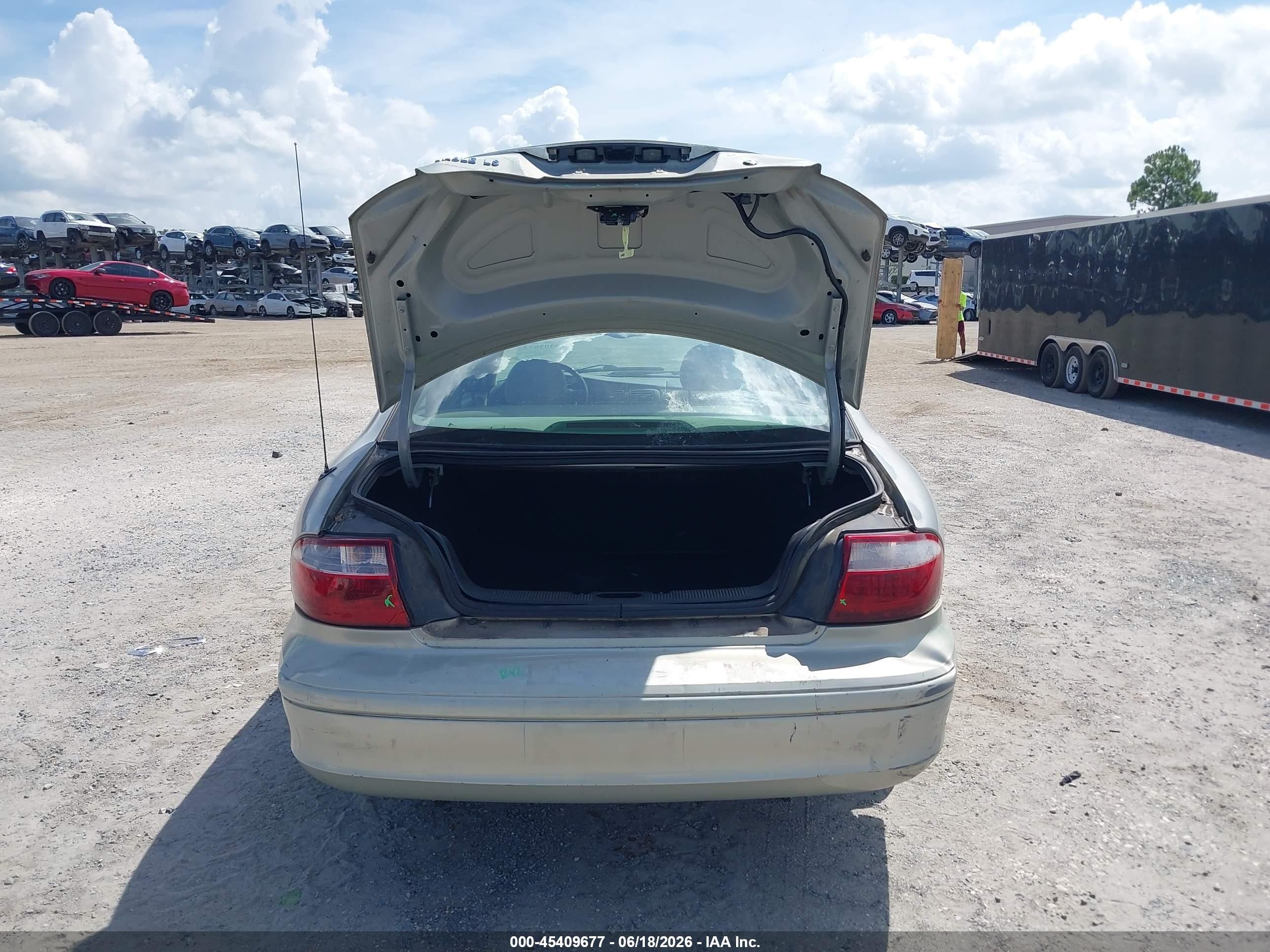 2005 Mercury Sable Ls Silver vin: 1MEFM55S95A621937