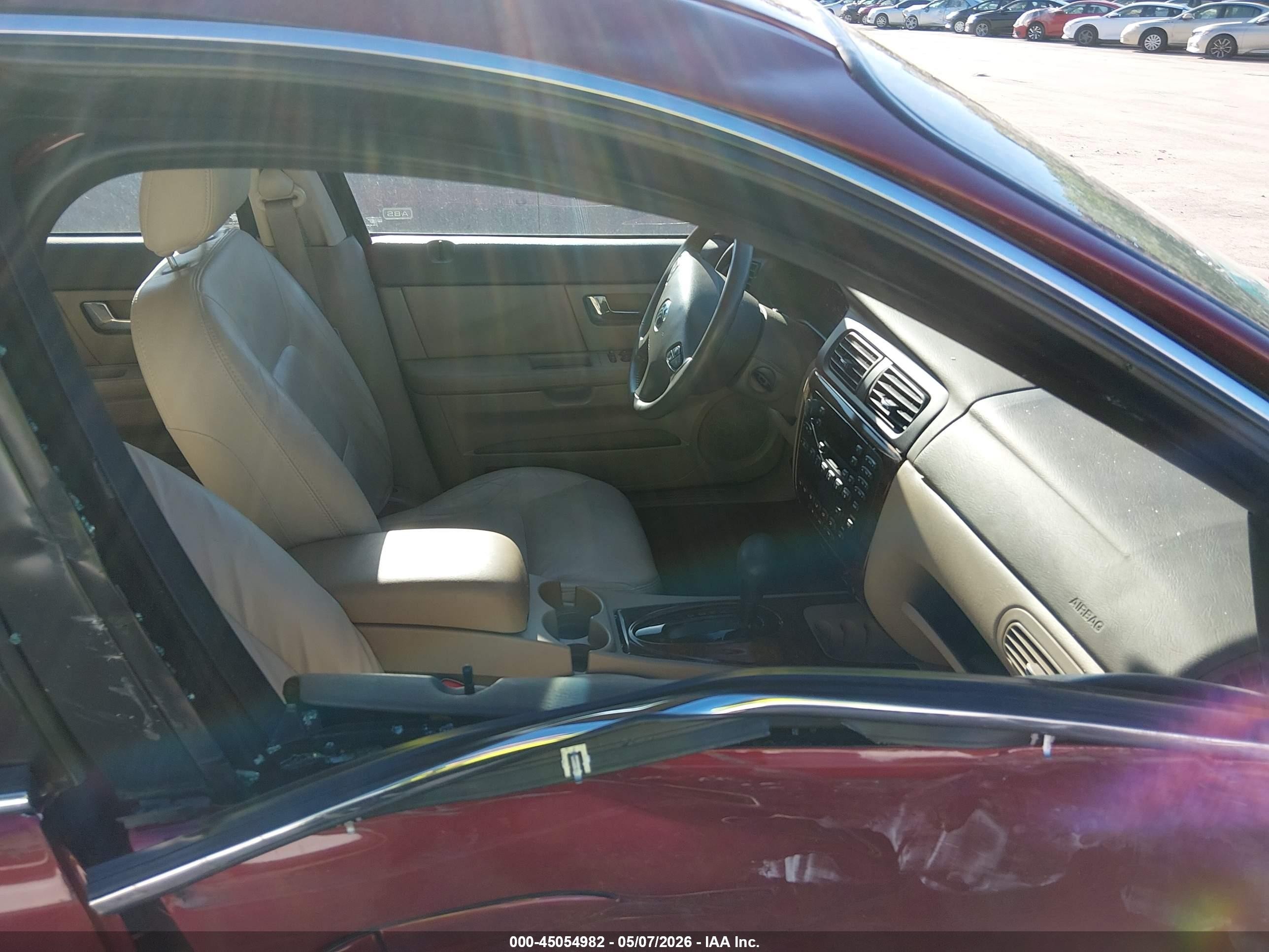 2002 Mercury Sable Ls Premium Red vin: 1MEFM55SX2G617551