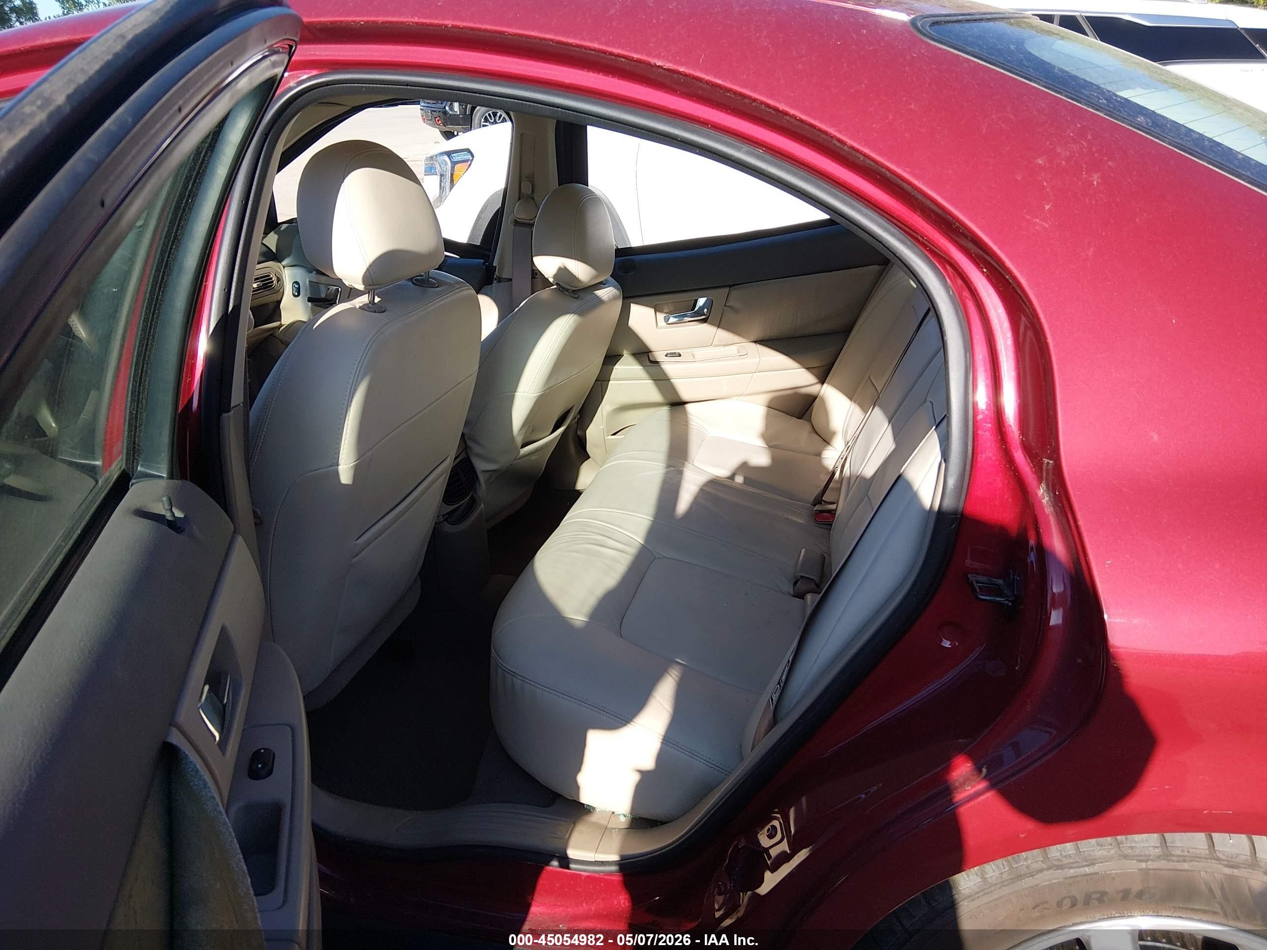 2002 Mercury Sable Ls Premium Red vin: 1MEFM55SX2G617551