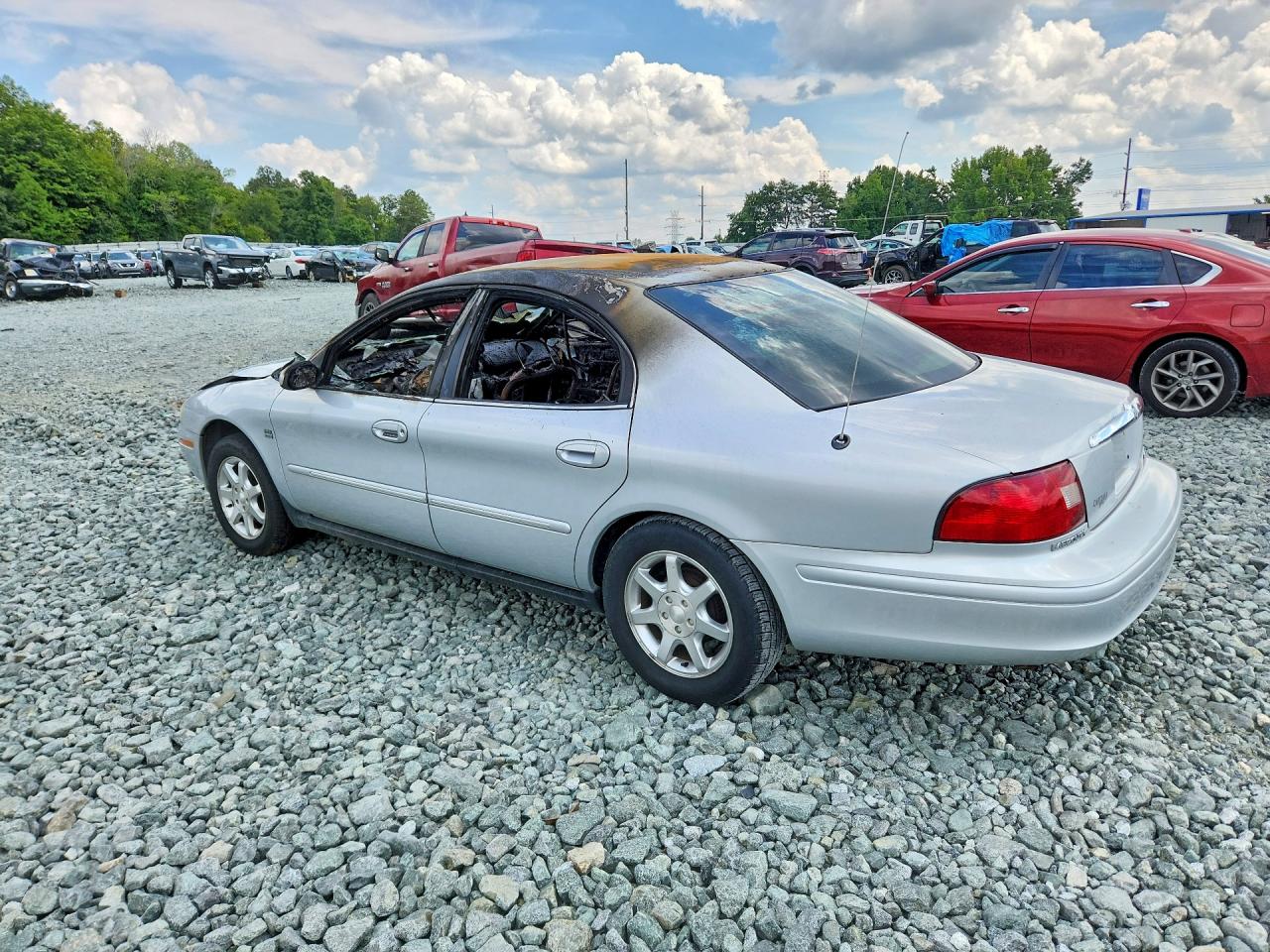 2003 Mercury Sable Ls Premium Silver vin: 1MEFM55SX3A606974