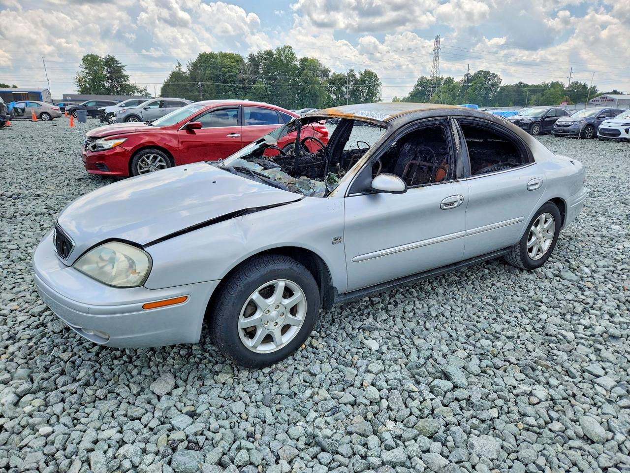 2003 Mercury Sable Ls Premium Silver vin: 1MEFM55SX3A606974
