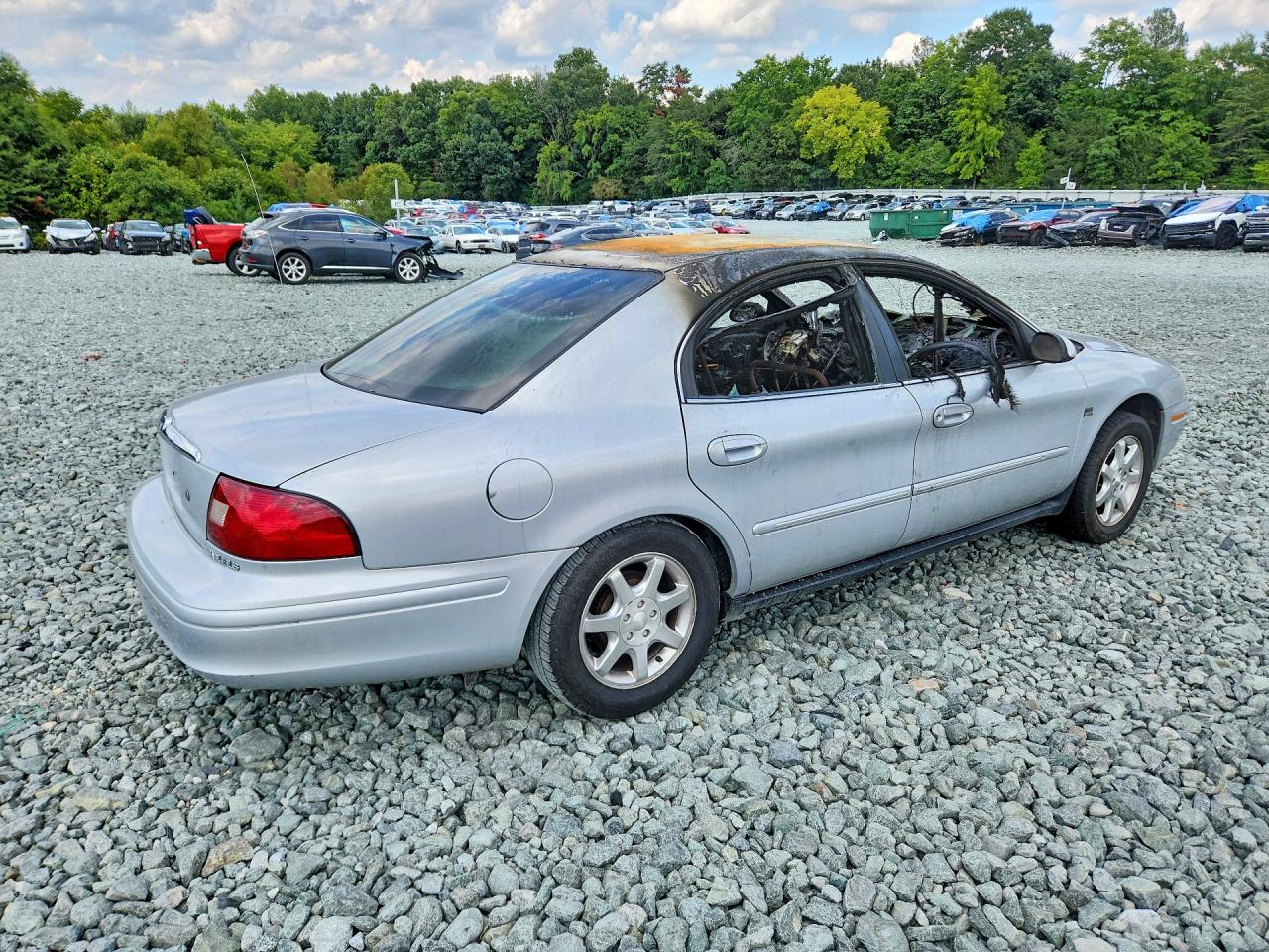 2003 Mercury Sable Ls Premium Silver vin: 1MEFM55SX3A606974
